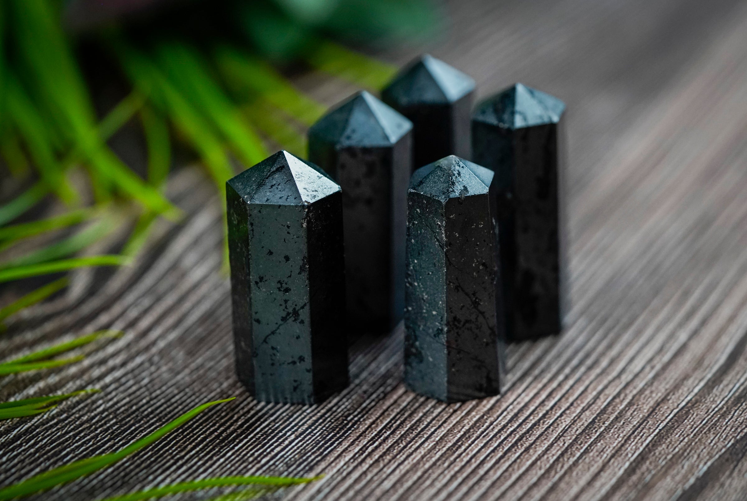 Hematite Crystal Point