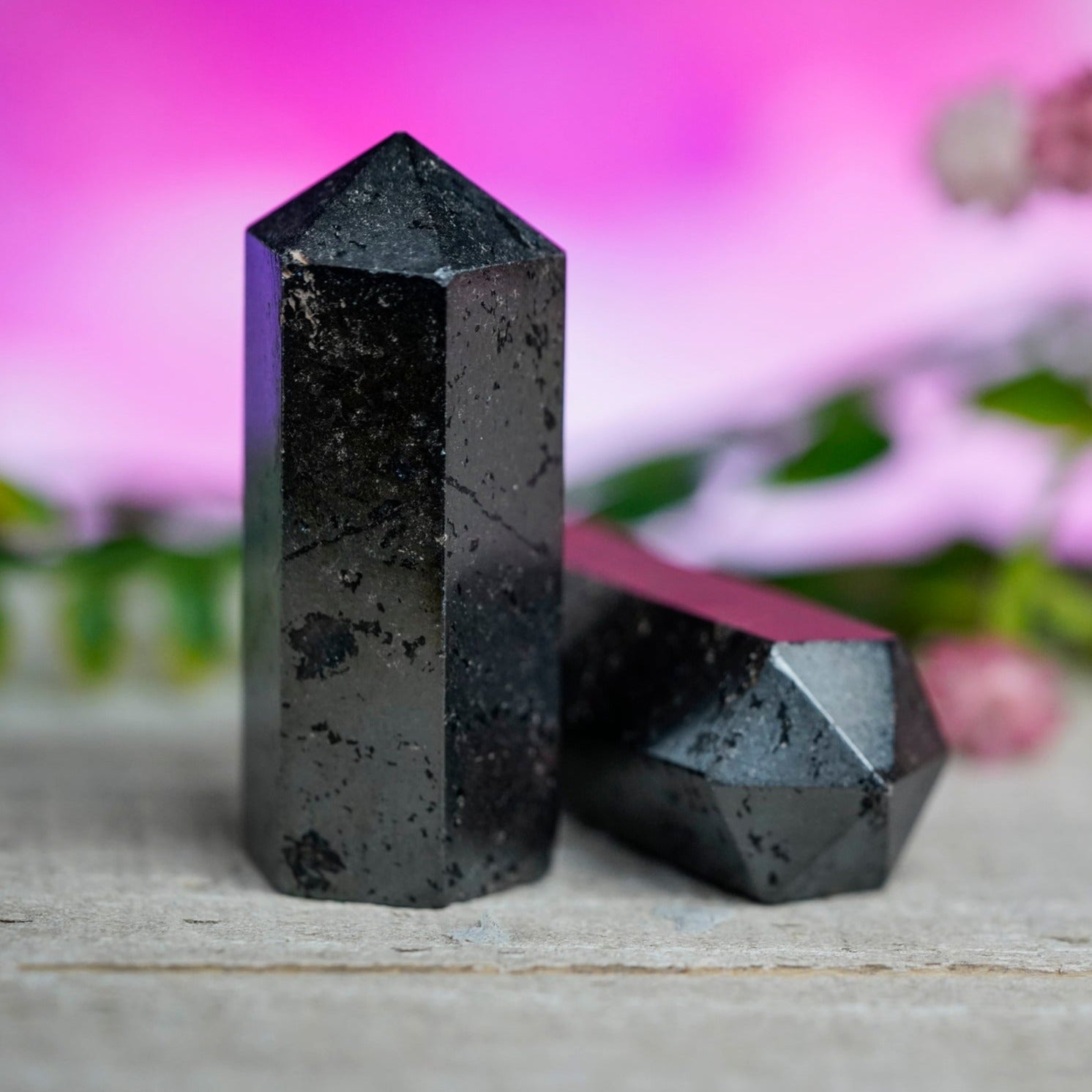 Hematite Crystal Point