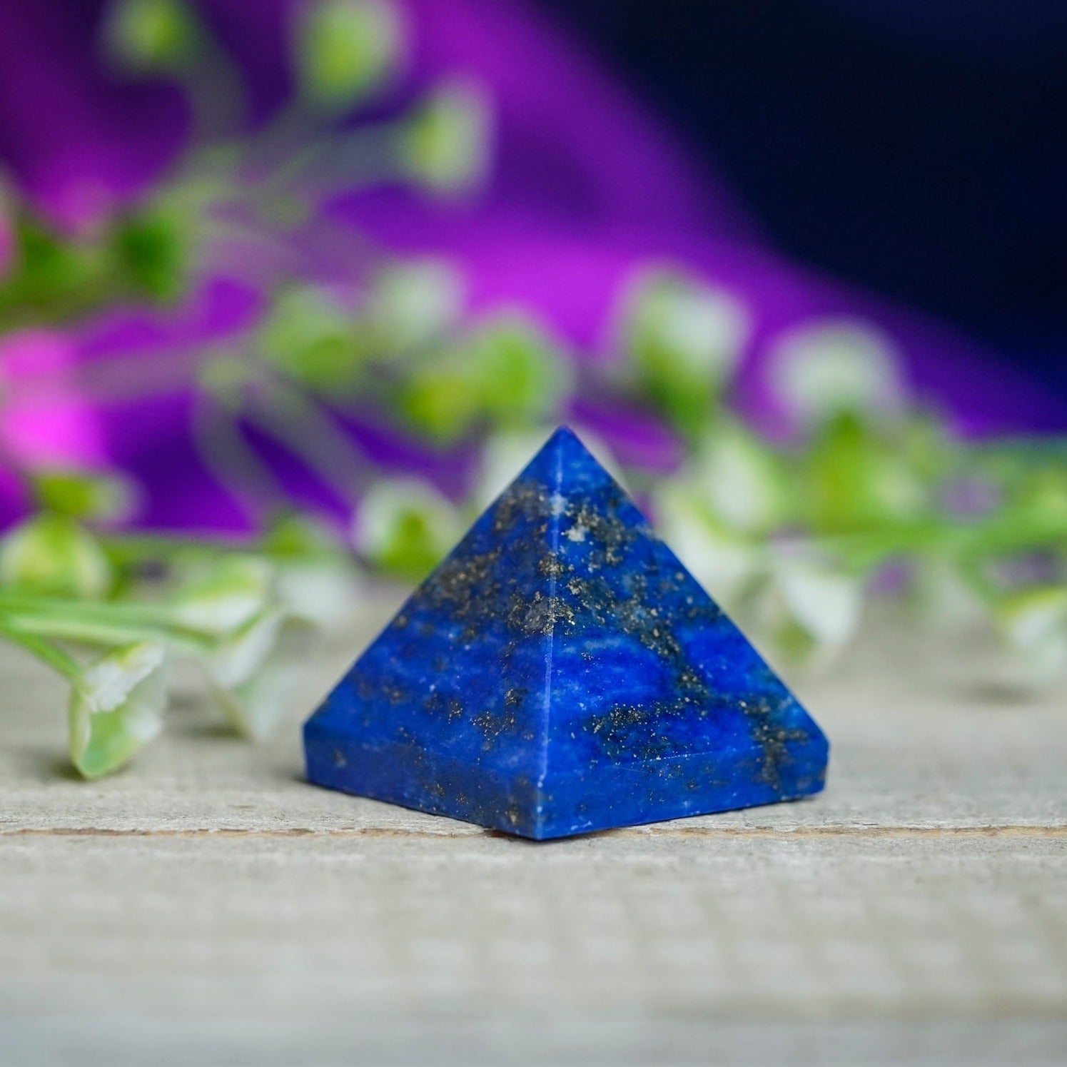 Lapis Lazuli Crystal Pyramid