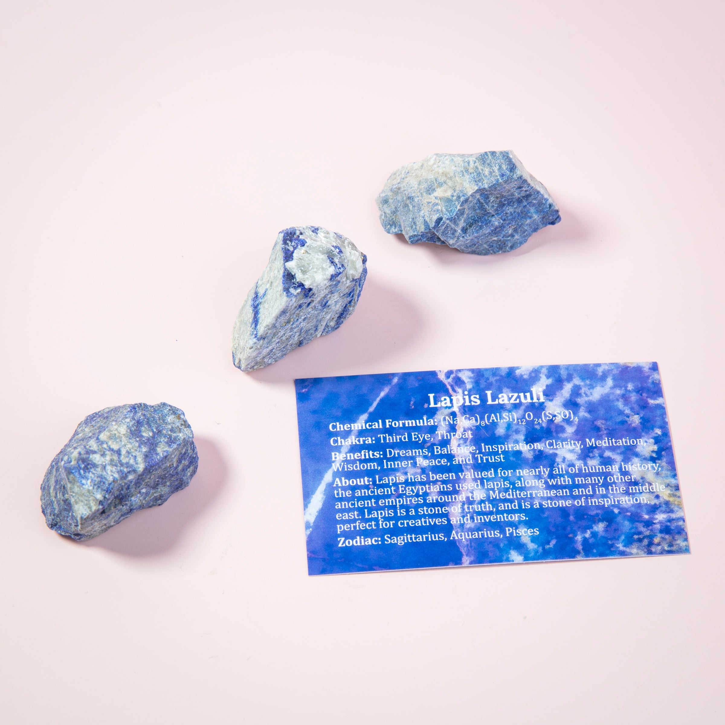Raw Lapis Lazuli Rough Stone