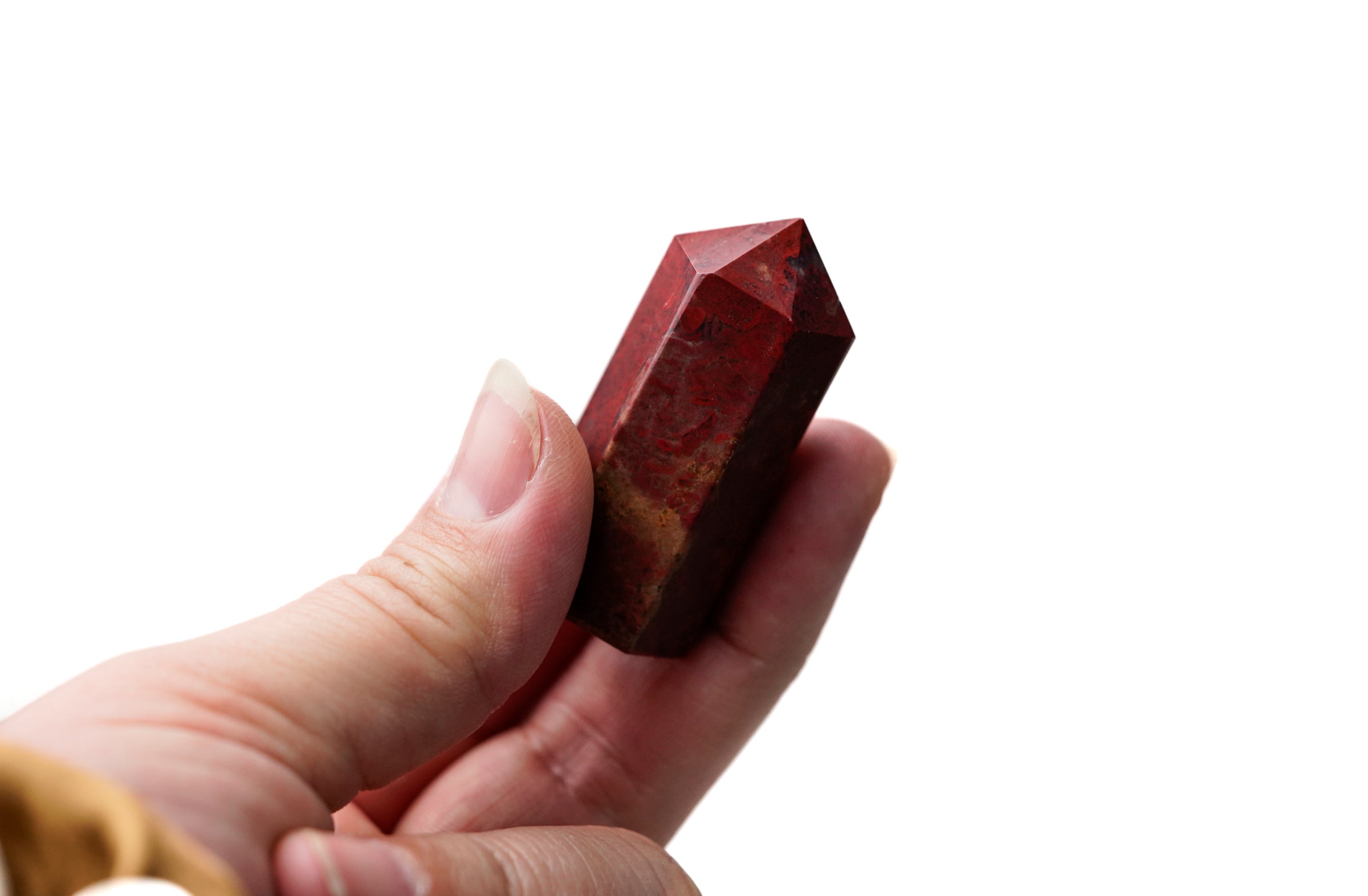 Red Jasper Crystal Point