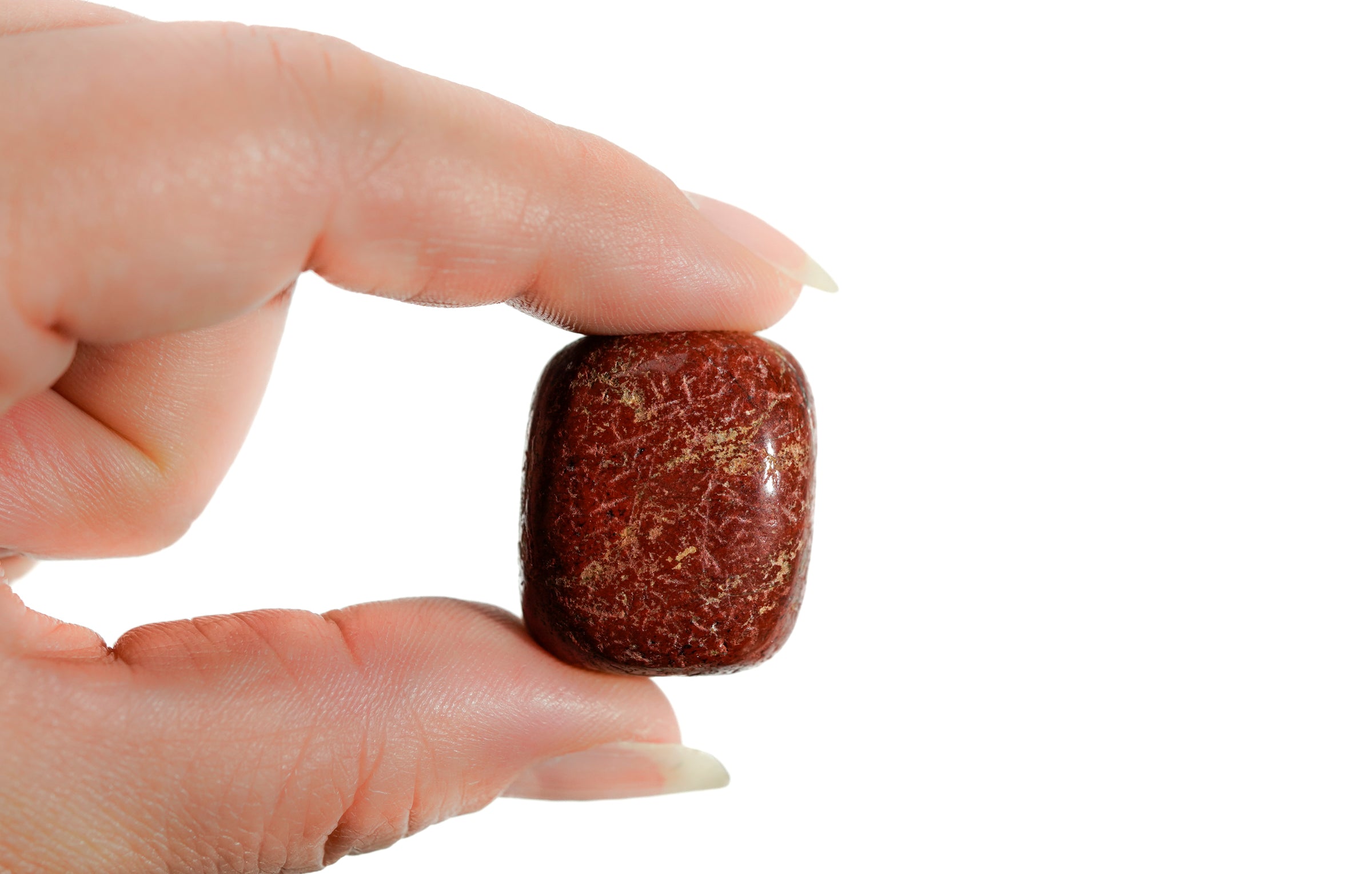 Tumbled Red Jasper Polished Stone