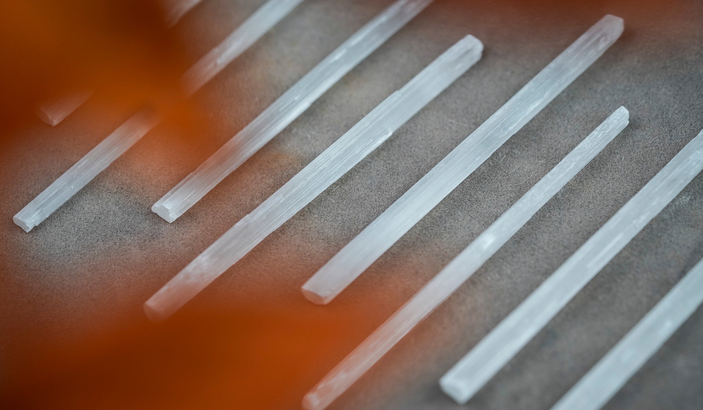 Skinny Selenite Crystal Stick