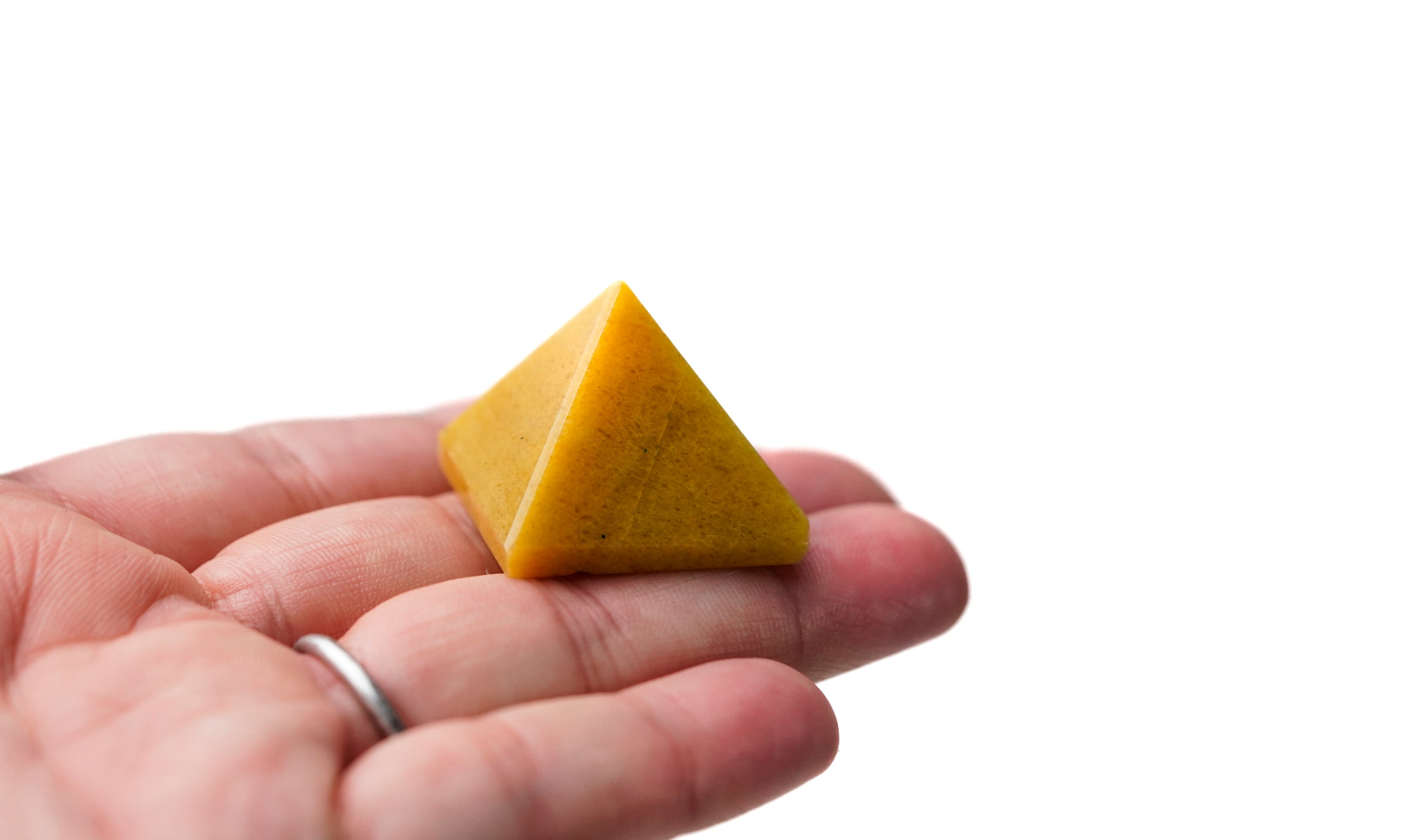 Yellow Aventurine Crystal Pyramid