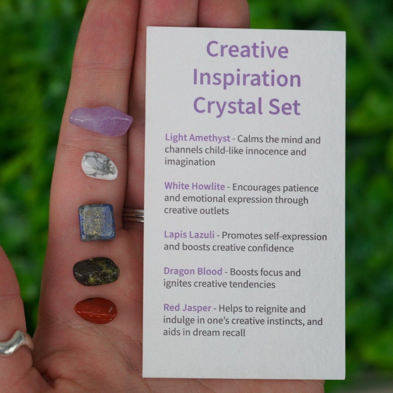 Creative Inspiration Tumbled Chip Crystal Set