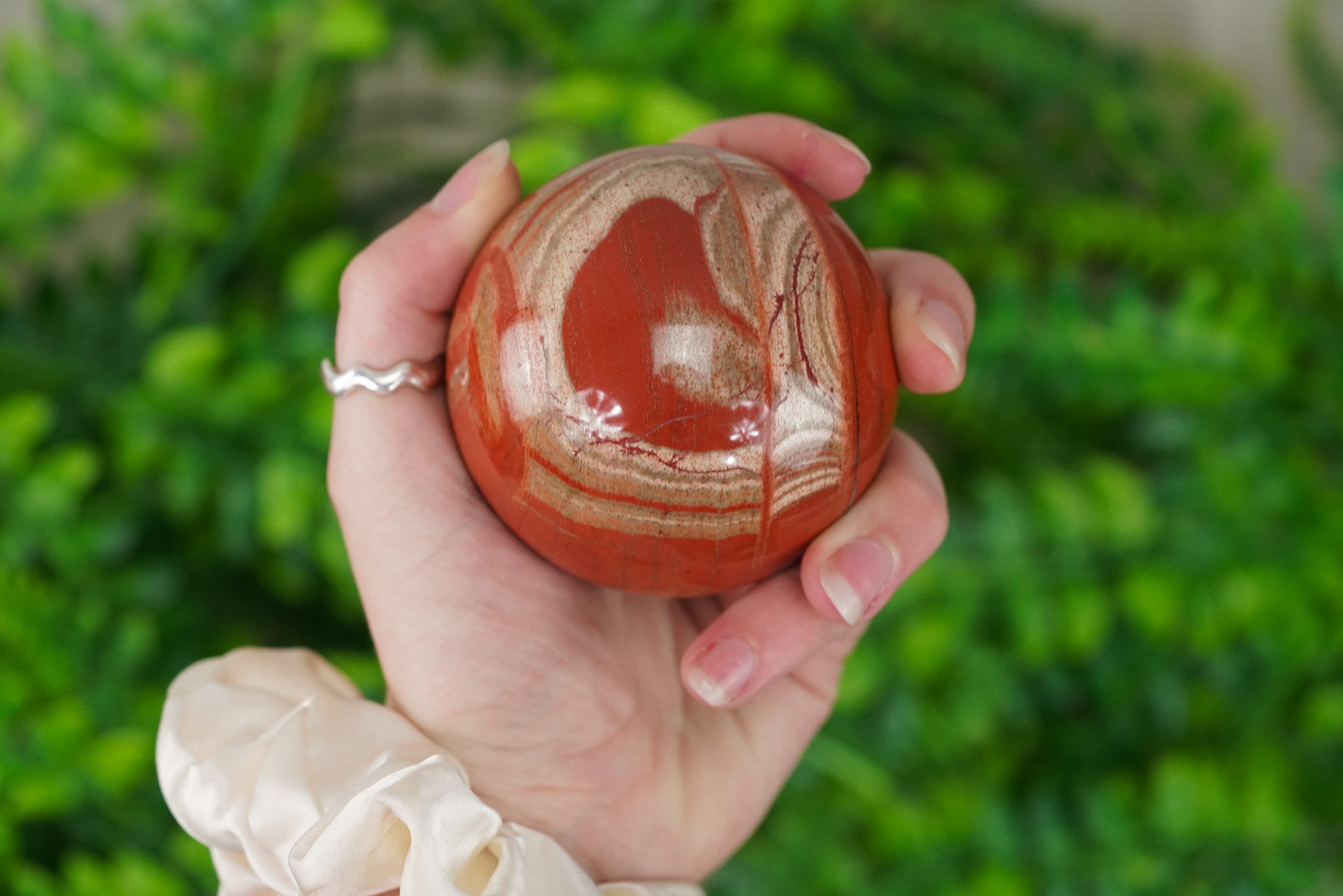 Red Jasper Crystal Ball 60mm