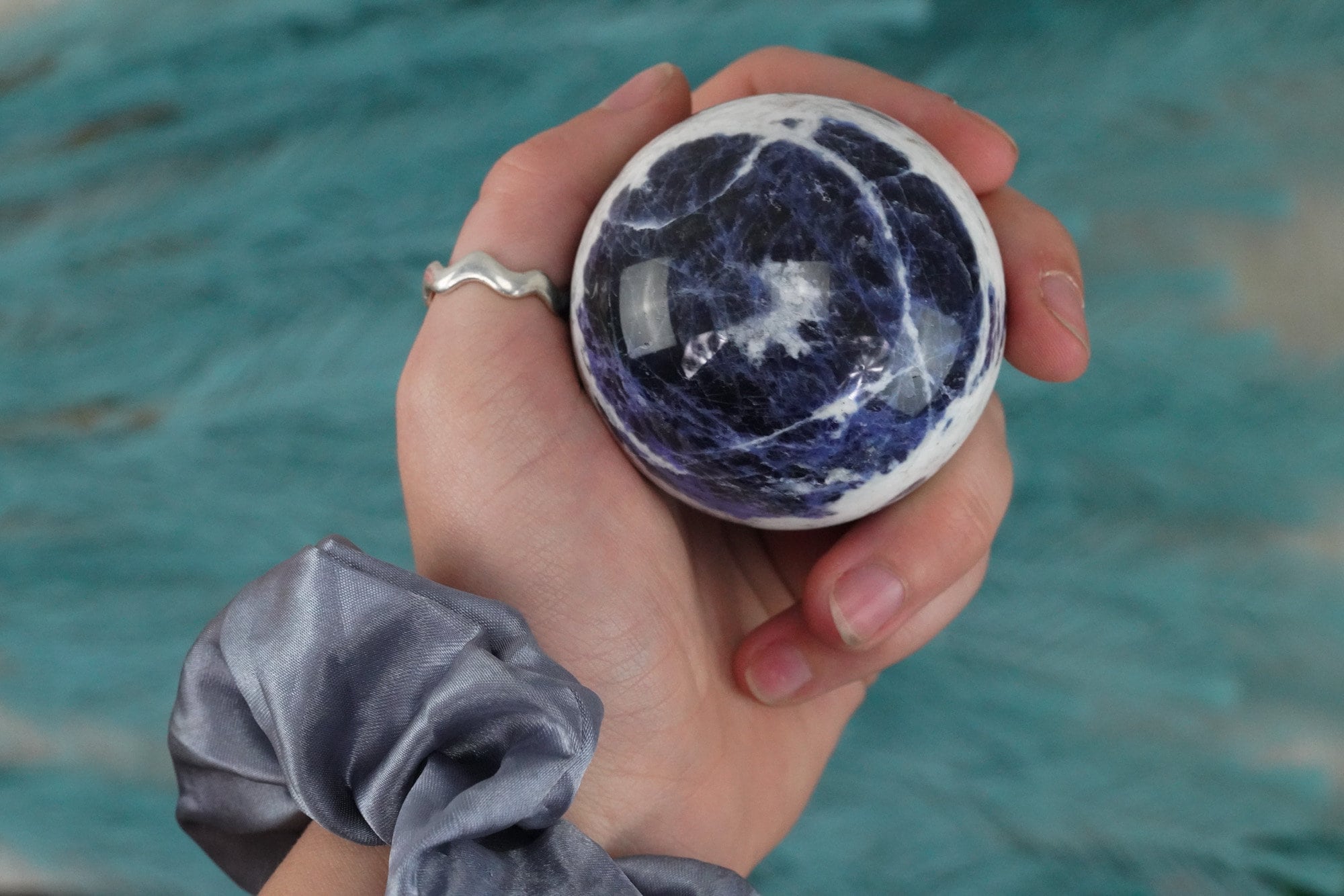 Sodalite Crystal Ball 60mm