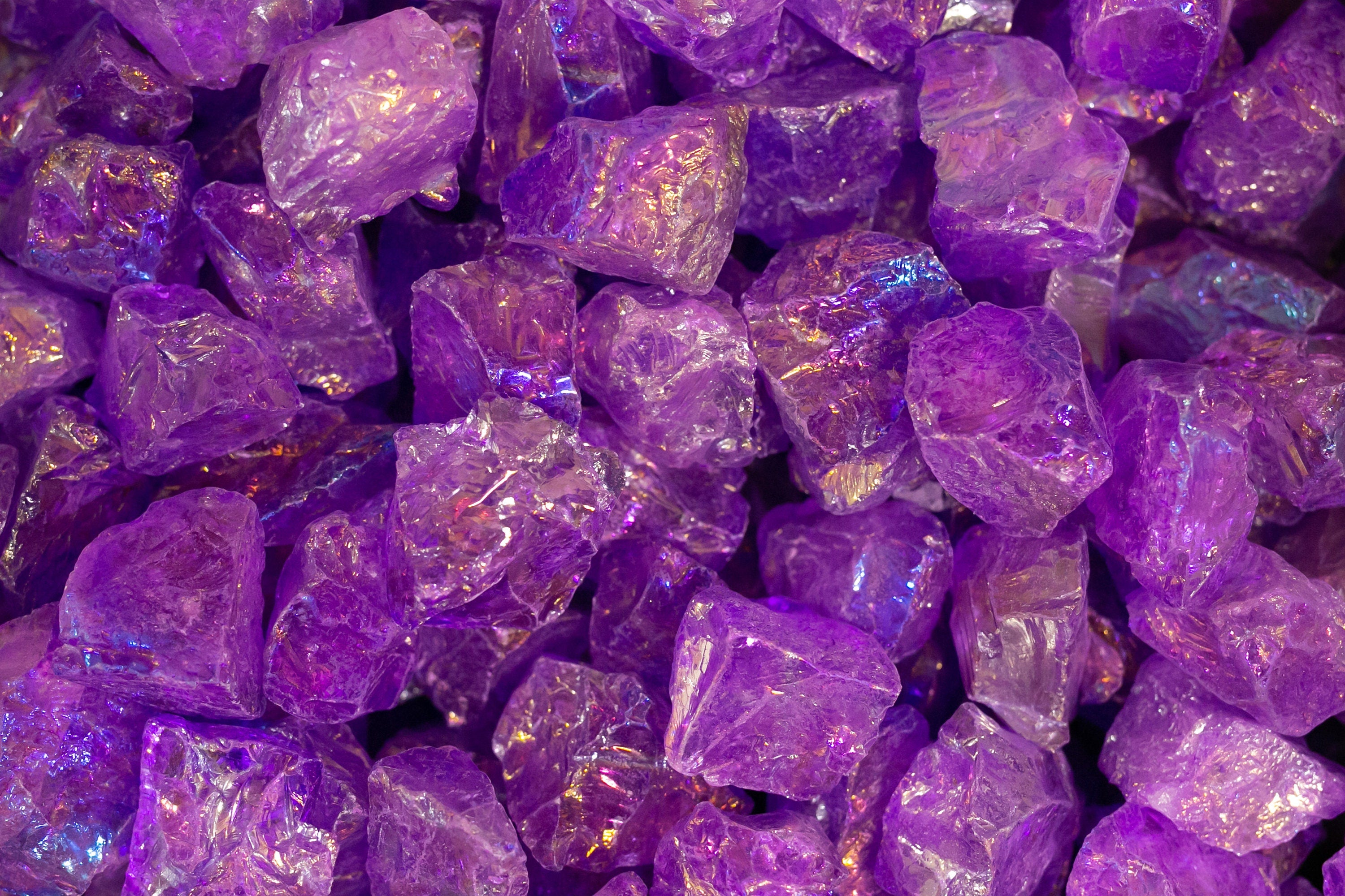 Raw Purple Aura Quartz