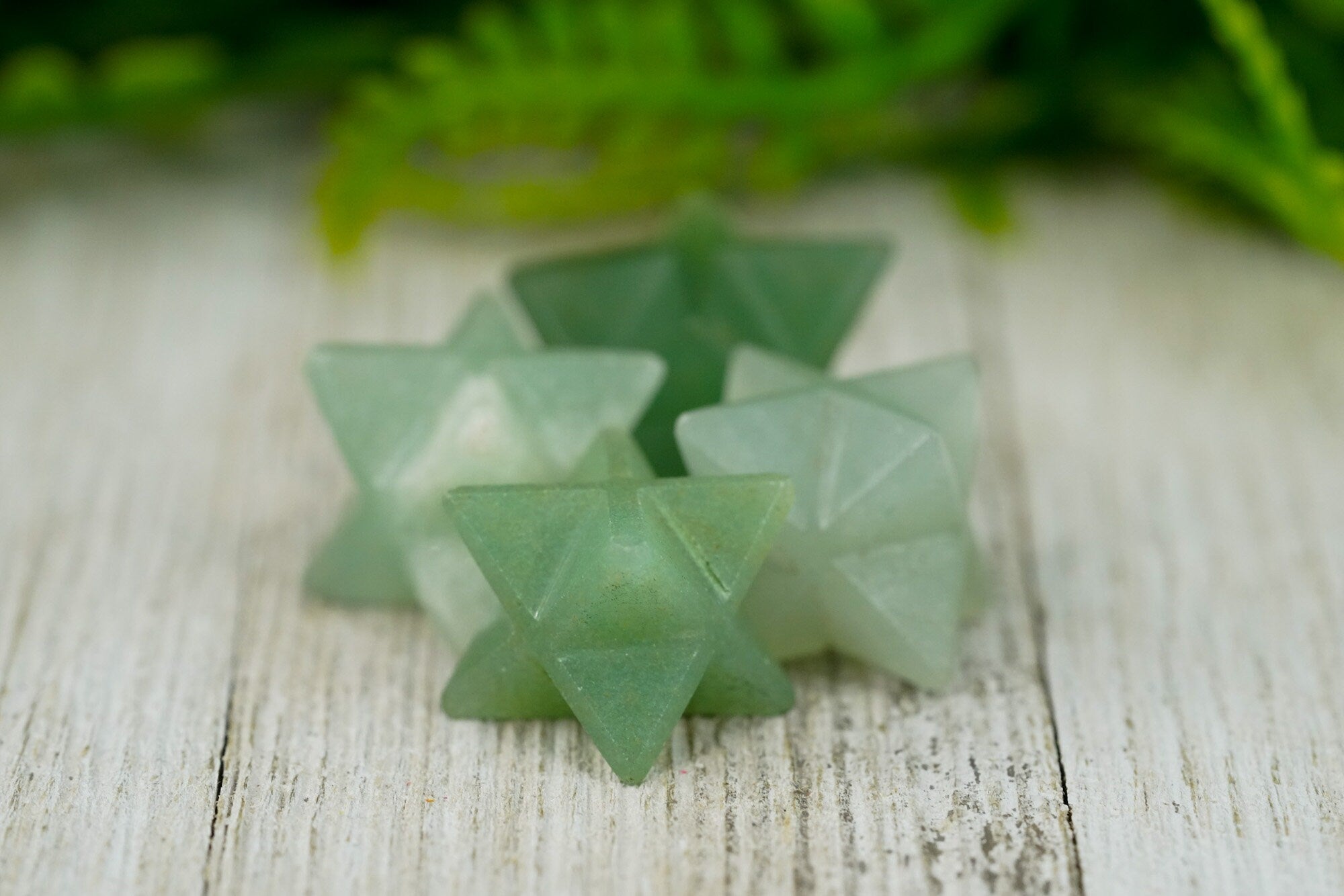 Green Aventurine Crystal Merkaba 20mm