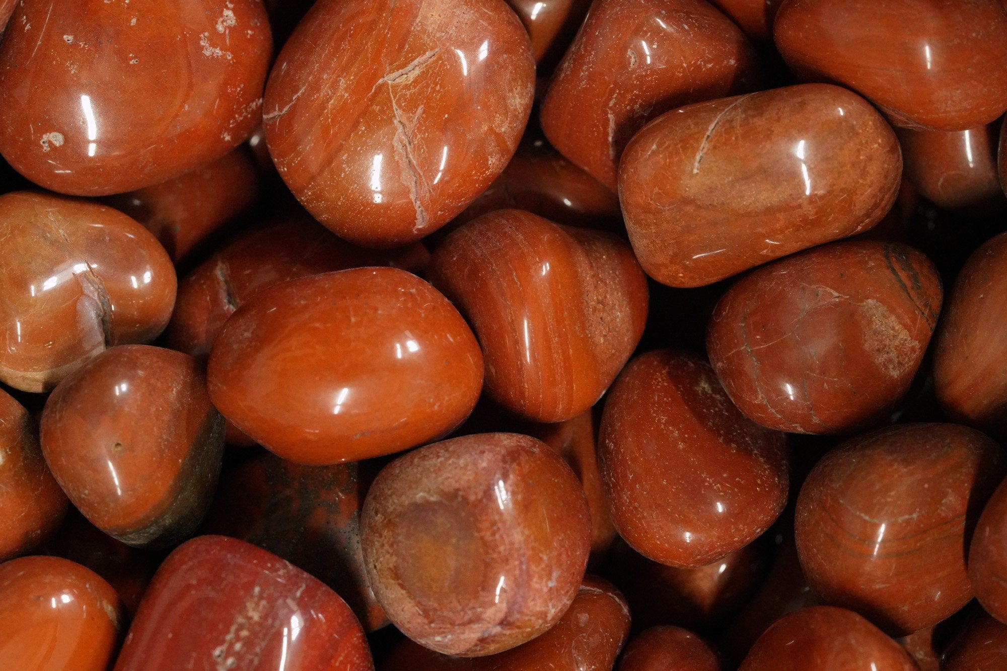 Red Jasper Pocket Stone