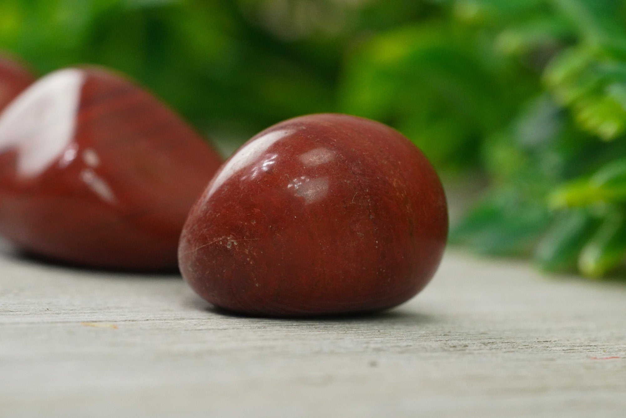 Red Jasper Pocket Stone