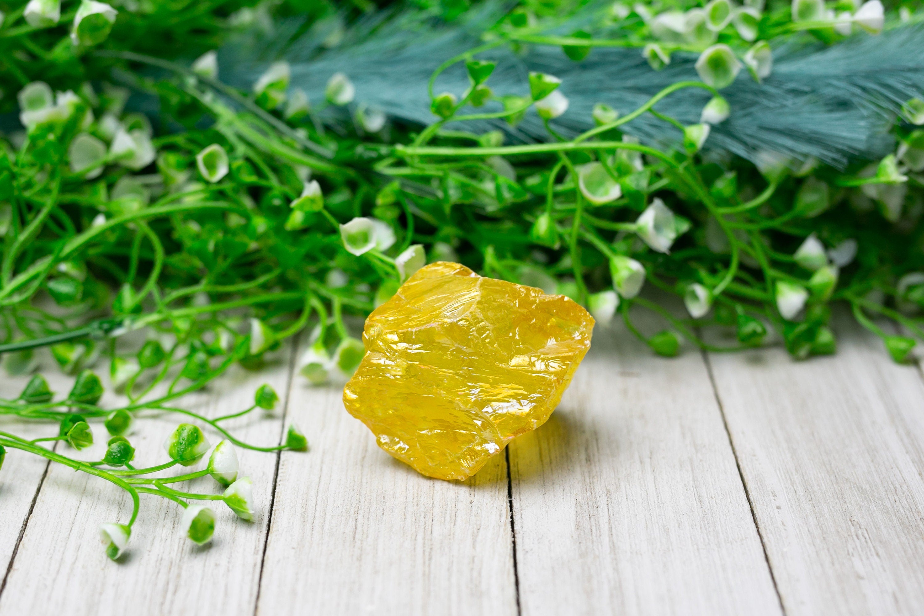 Raw Yellow Aura Quartz