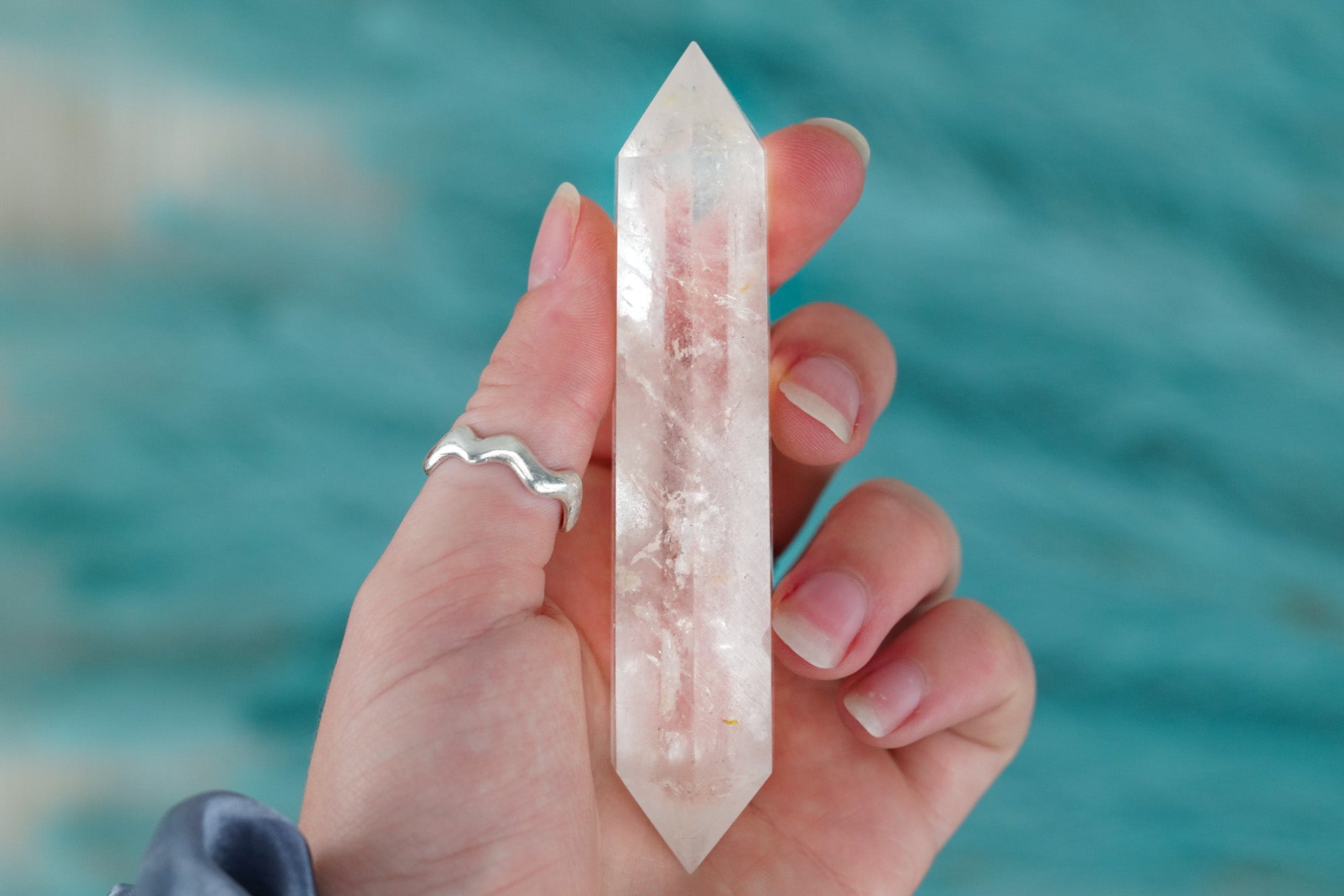 Clear Quartz Double Terminated Point