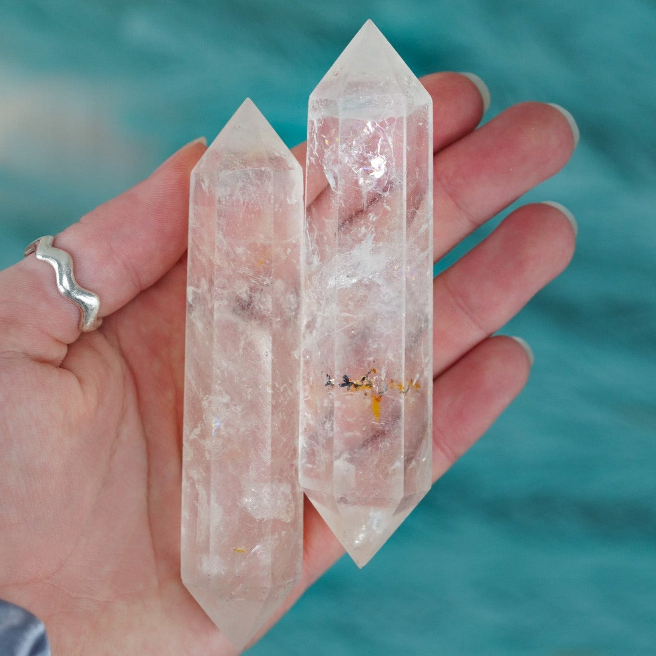 Clear Quartz Double Terminated Point