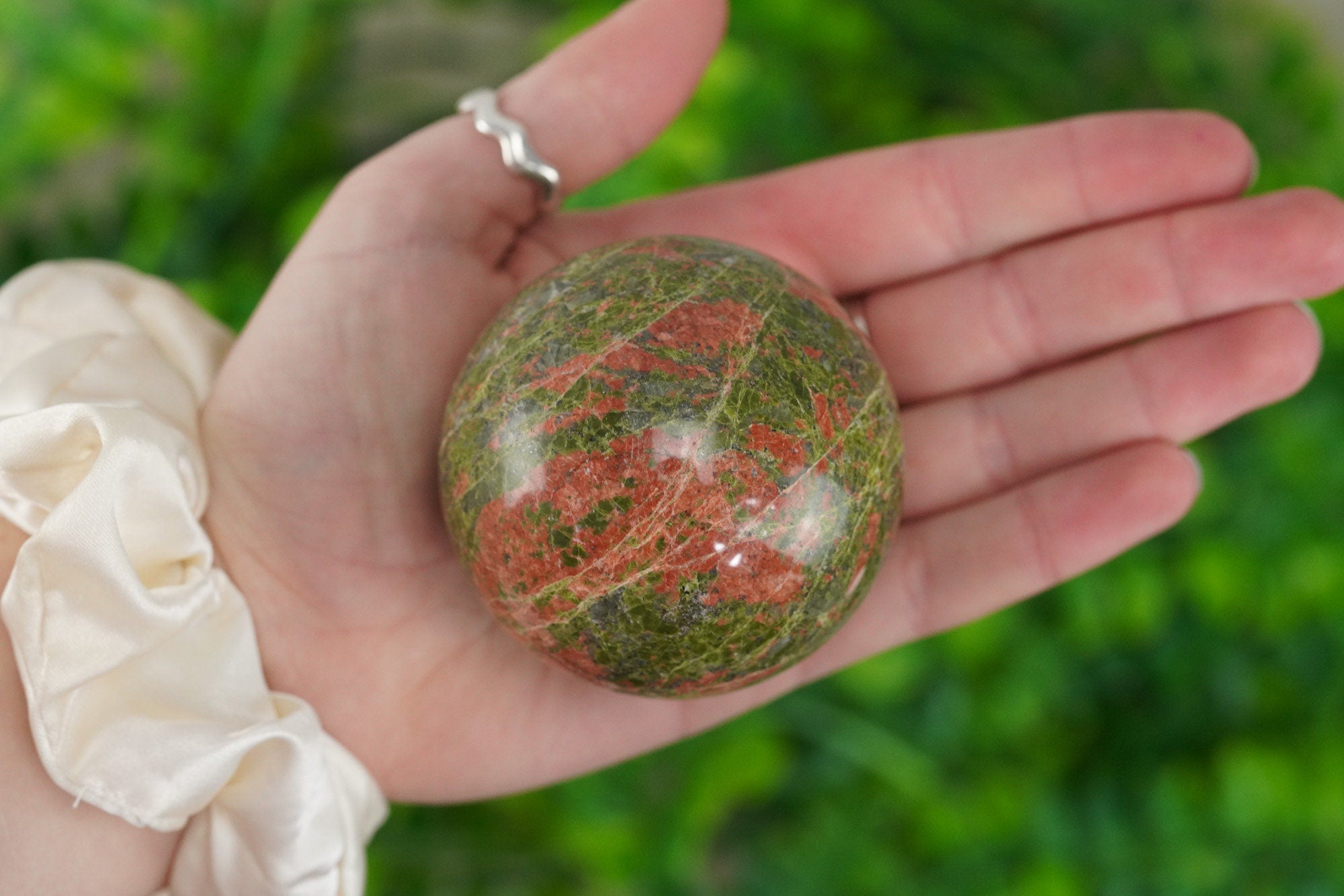 Unakite Crystal Ball 60mm