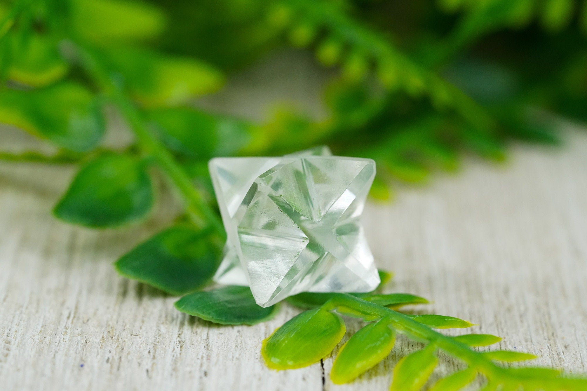 Clear Quartz Crystal Merkaba 15mm