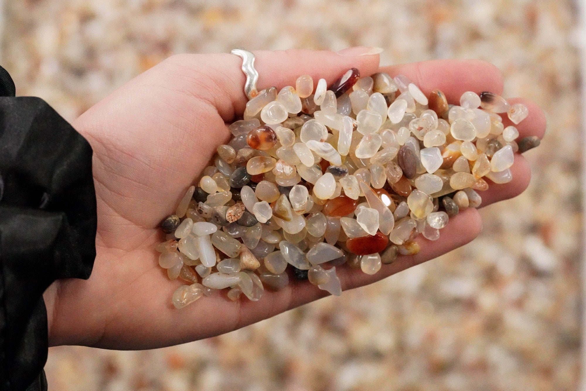 Agate Tumbled Gemstone Chips
