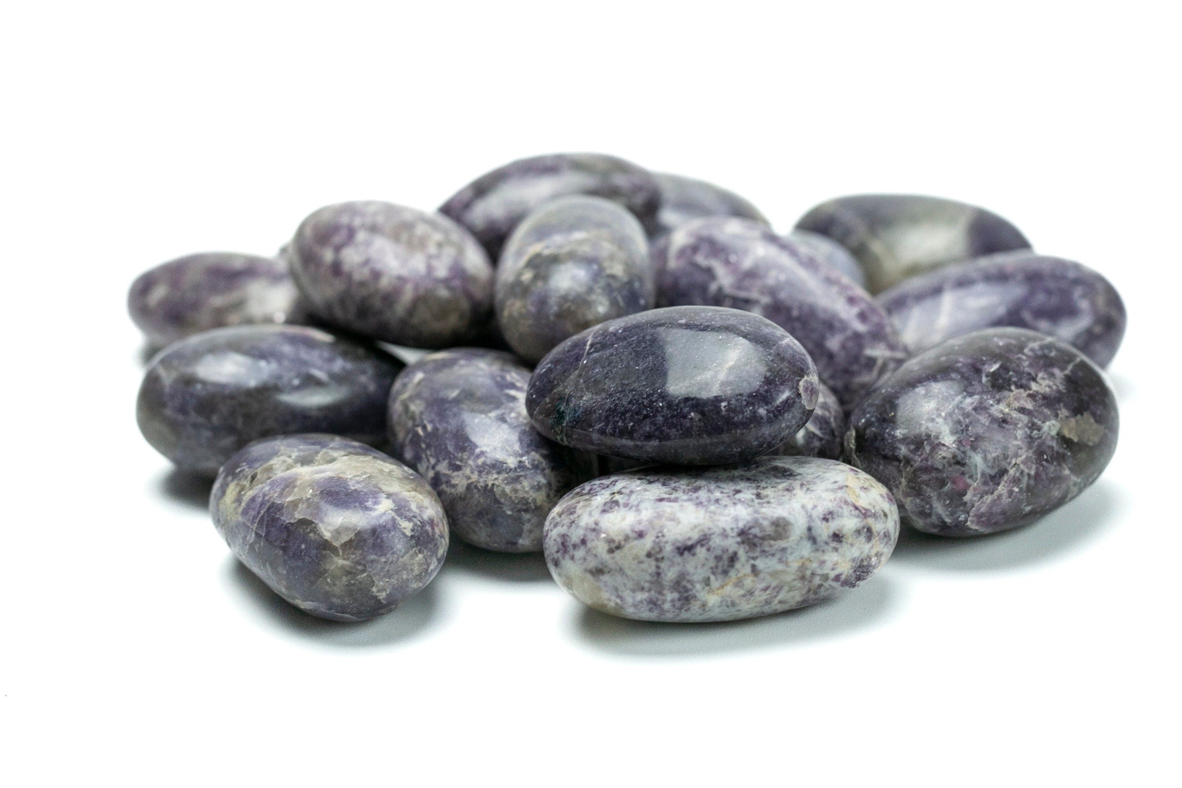 Purple Lepidolite Palm Stone