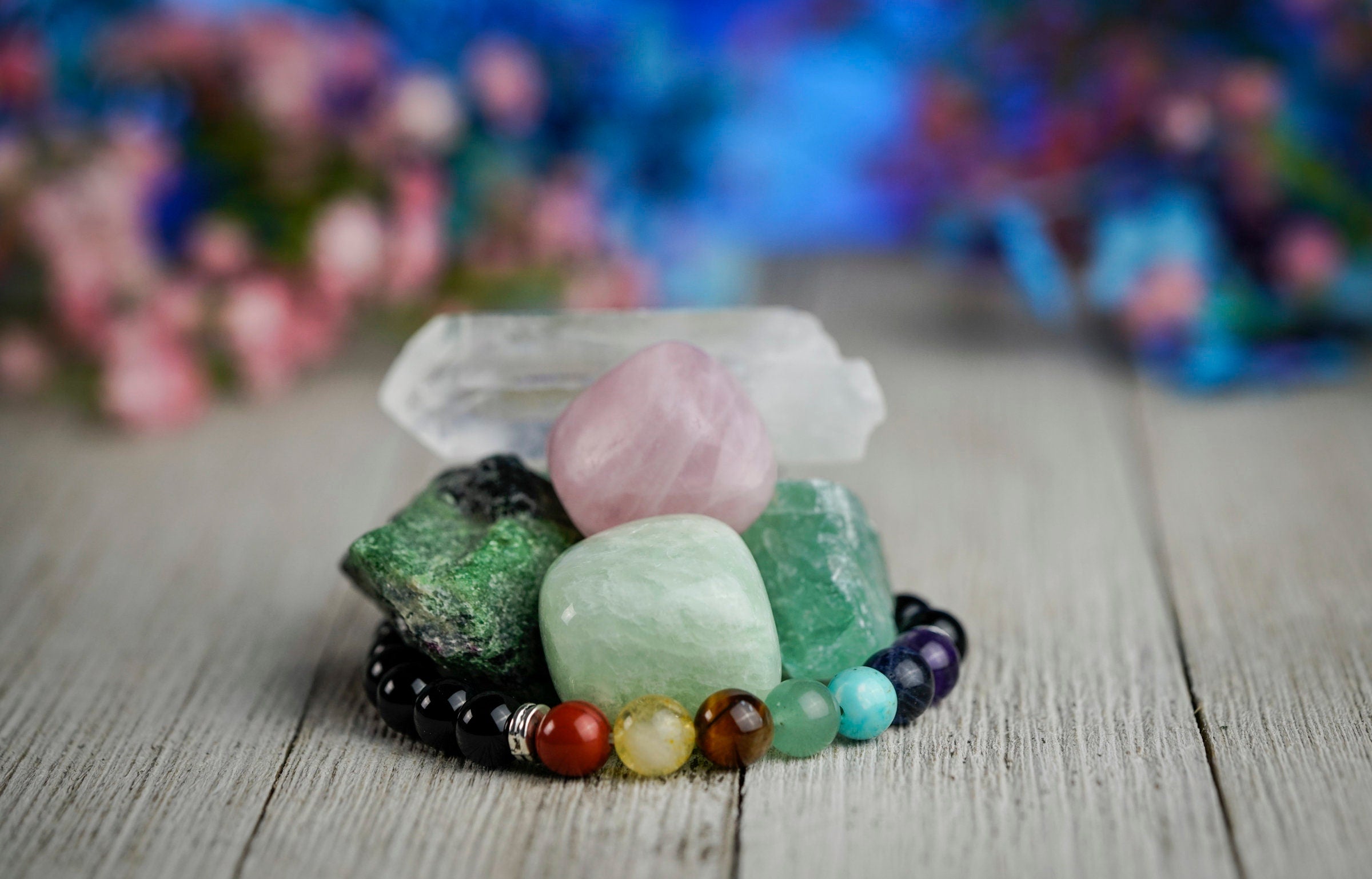 Heart Chakra Crystal Set