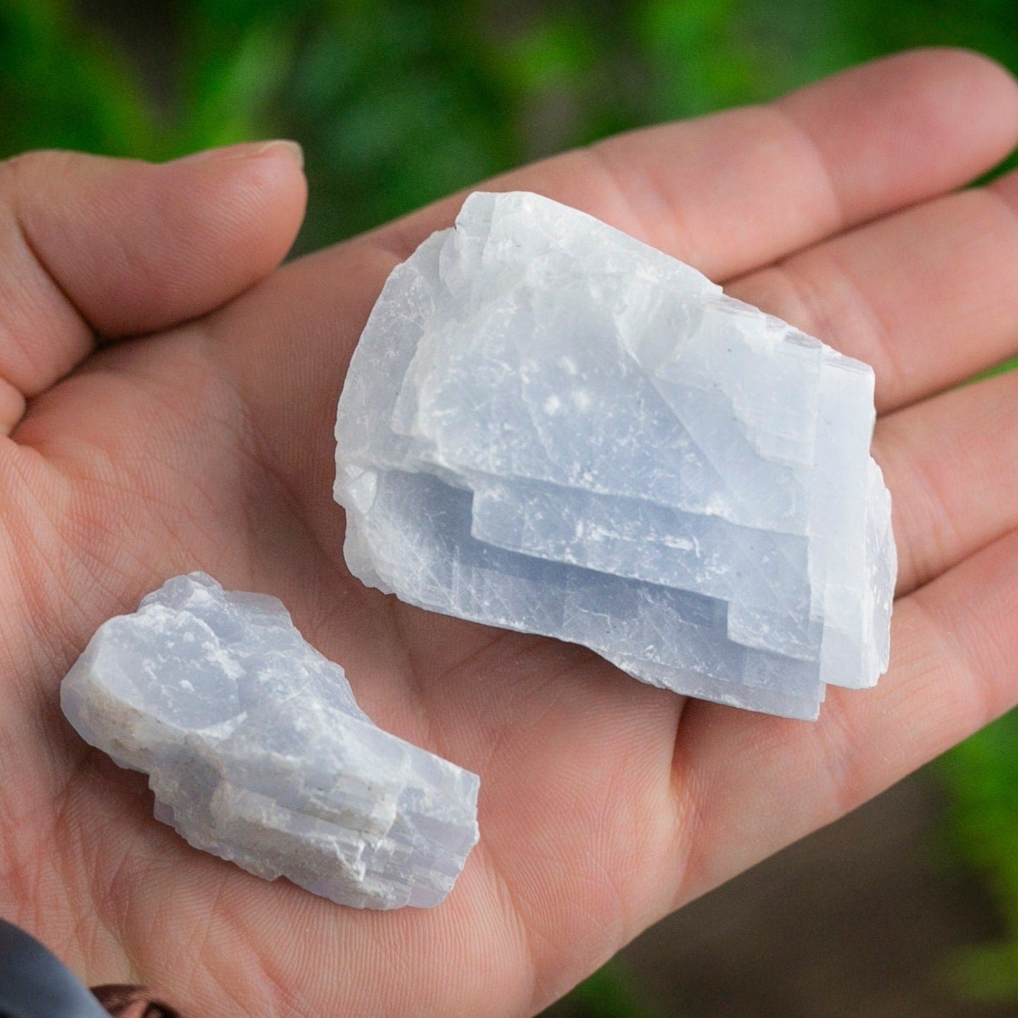 Raw Blue Calcite Crystal