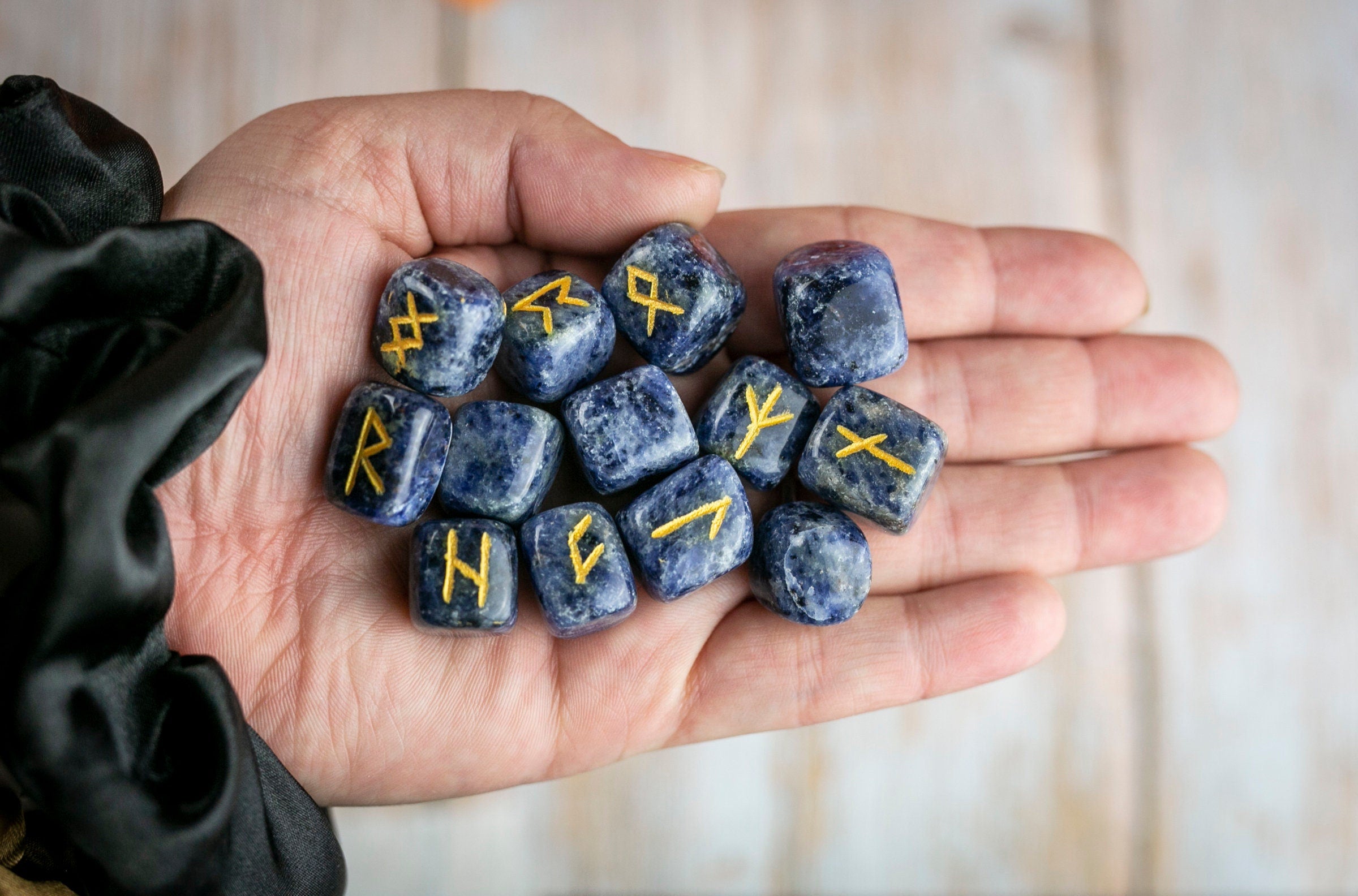 Sodalite Rune Stone
