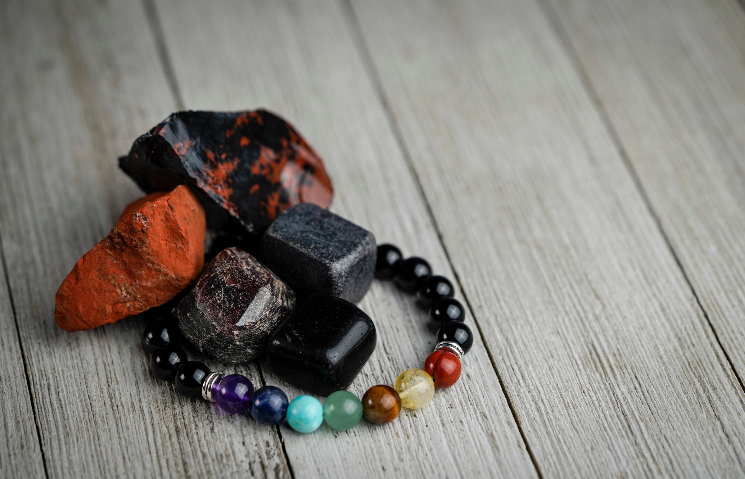 Root Chakra Crystal Set