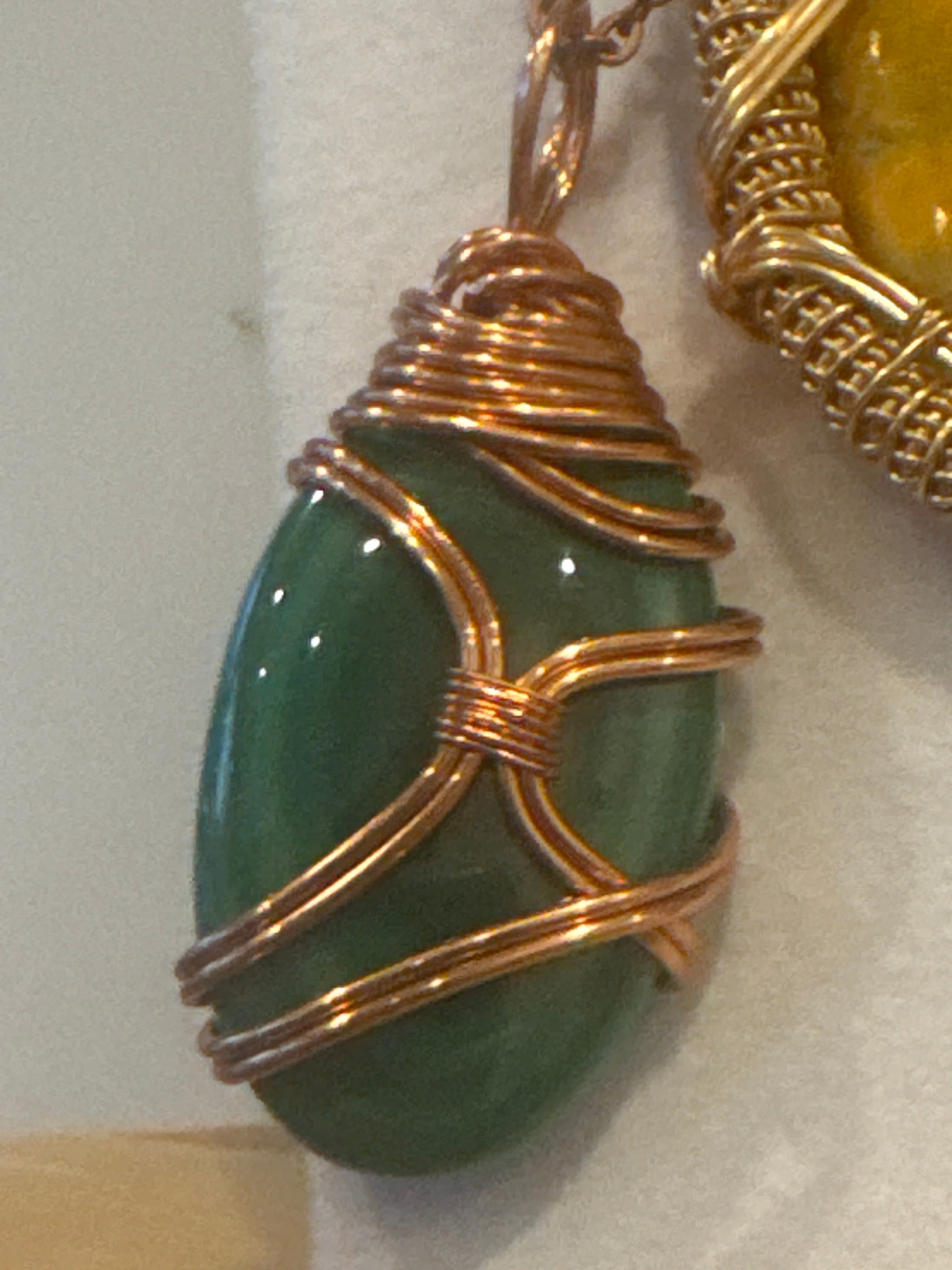 Djinns Treasure Malachite Pendant