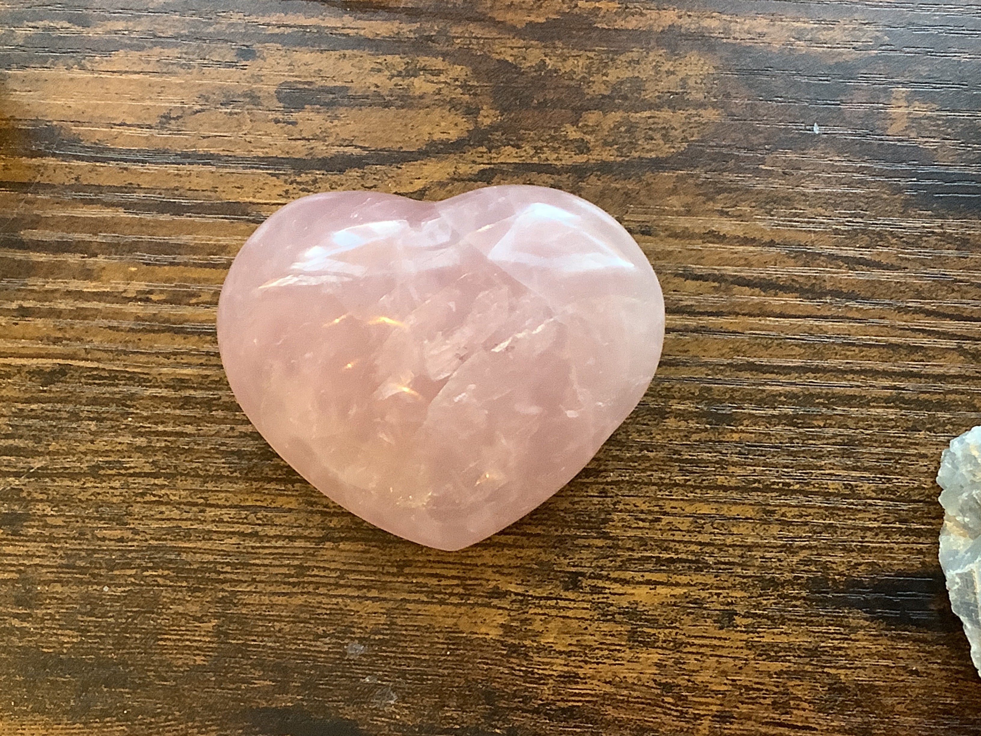 Rose Quartz Heart