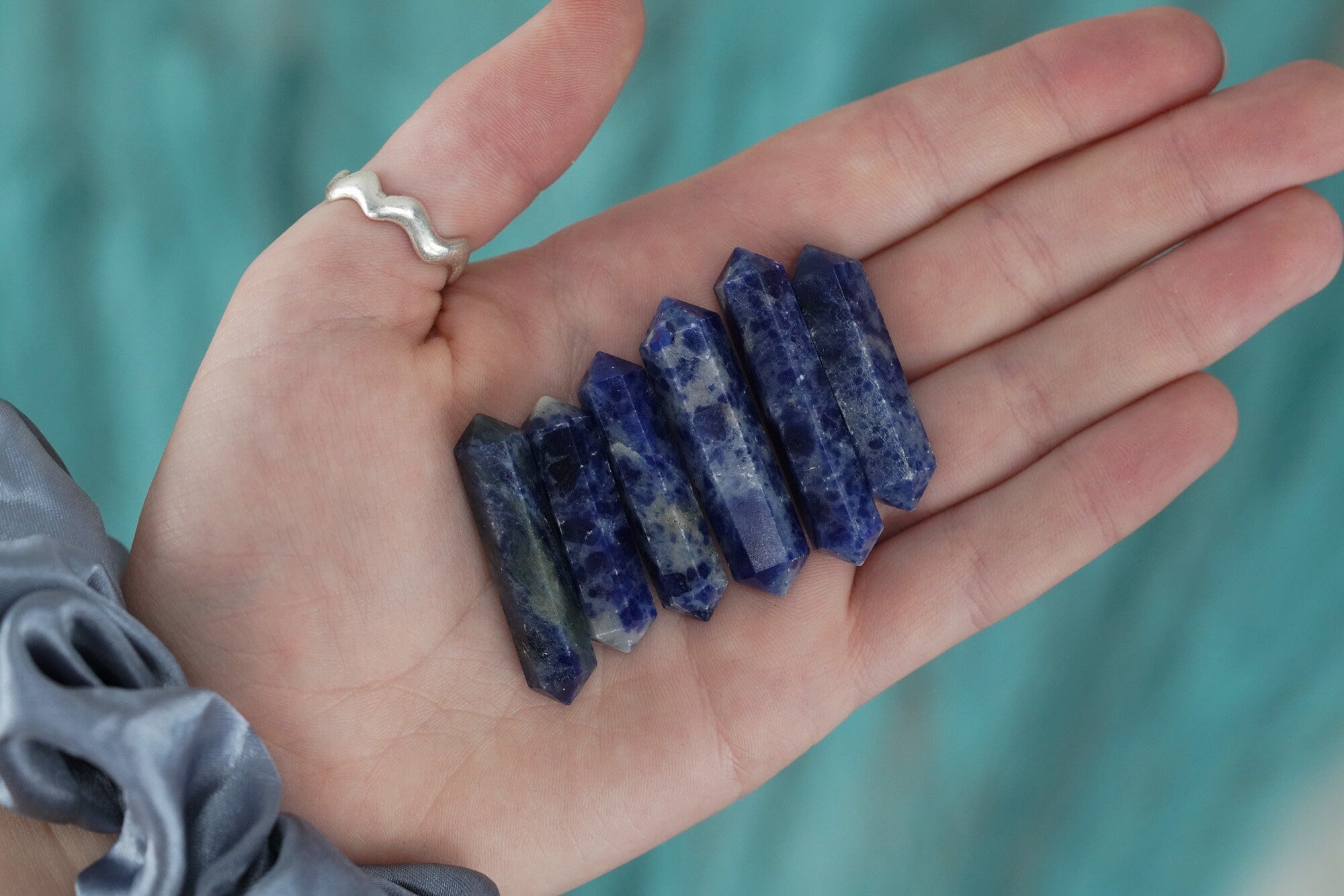 Sodalite Double Terminated Crystals