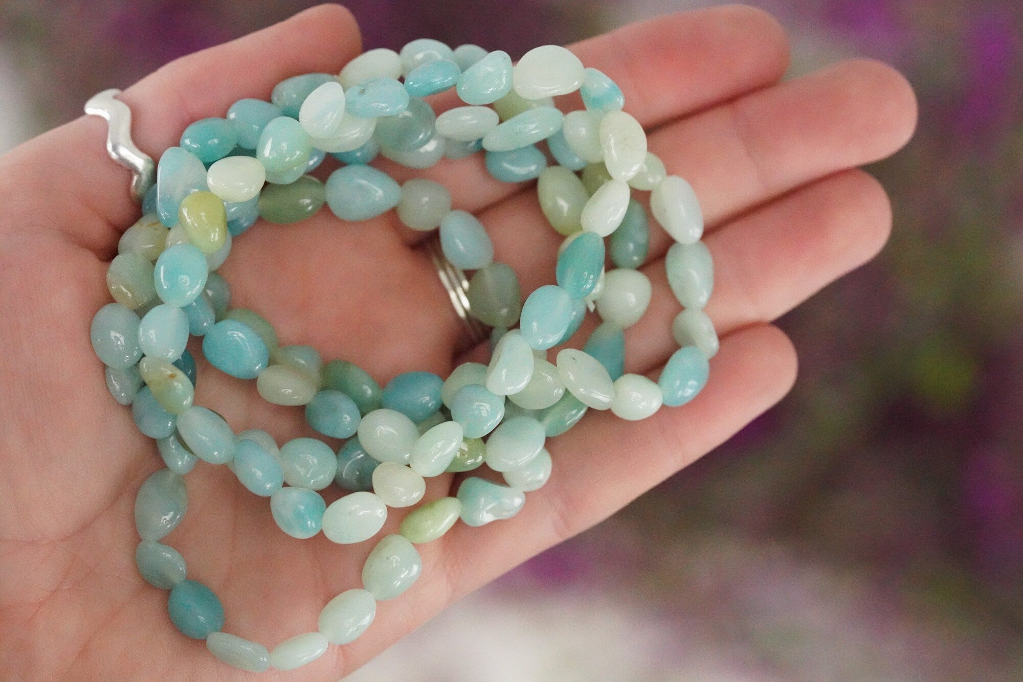 Amazonite Tumbled Stone Bracelet