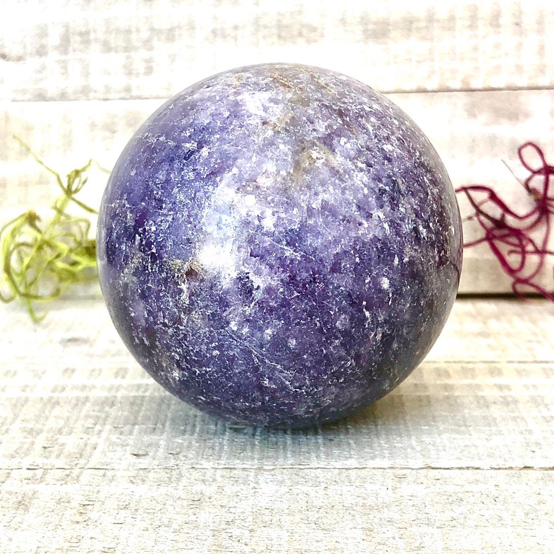 Lepidolite Mica Crystal Ball 60mm