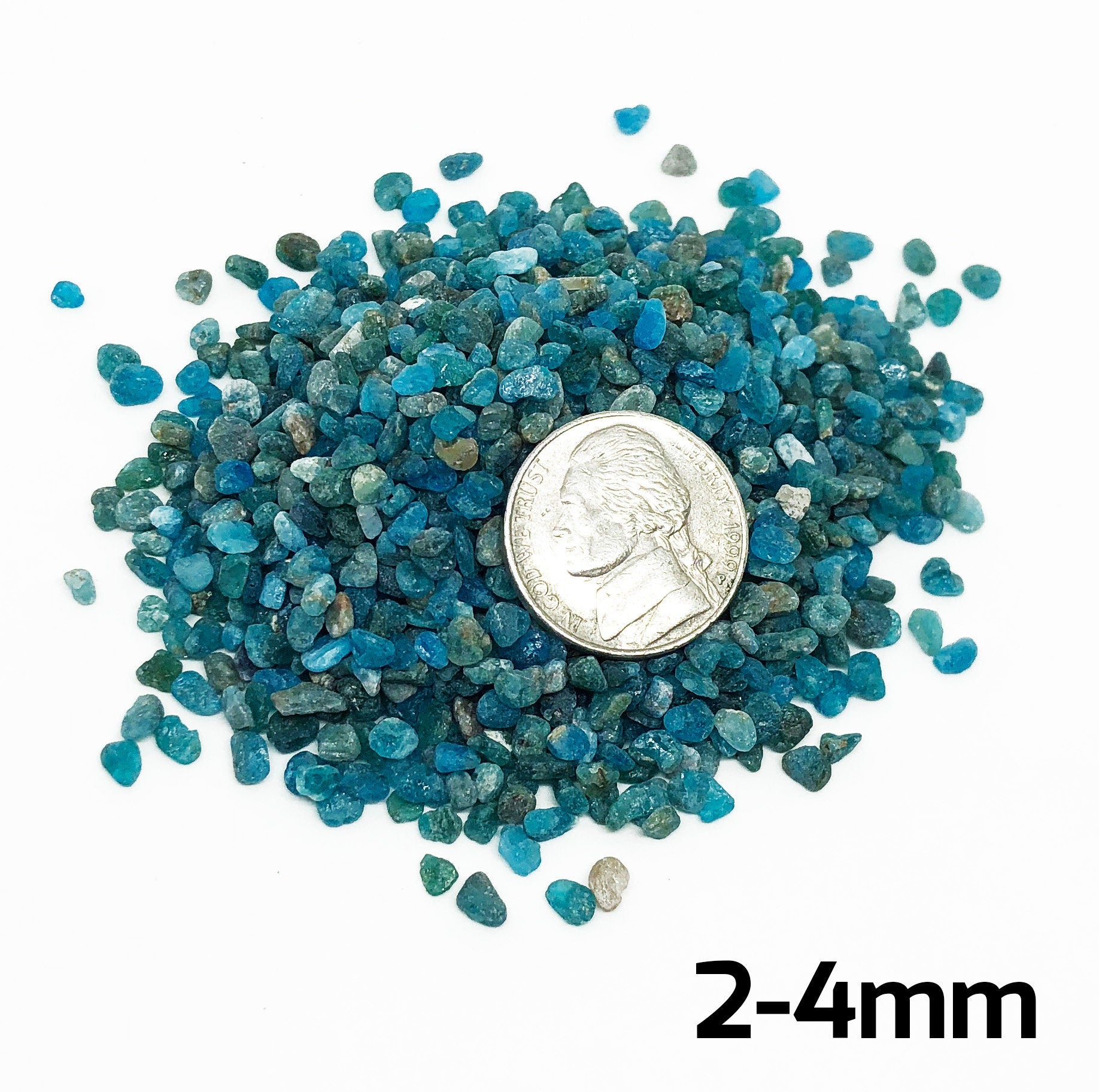 Crushed Apatite, All SIZES, Perfect for Orgone