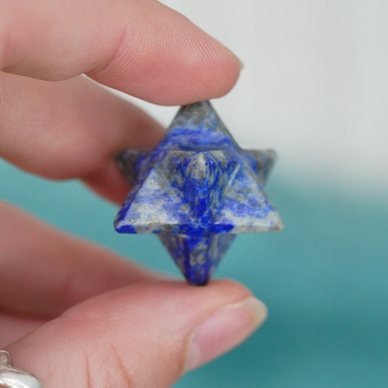 Lapis Lazuli Crystal Merkaba 20mm