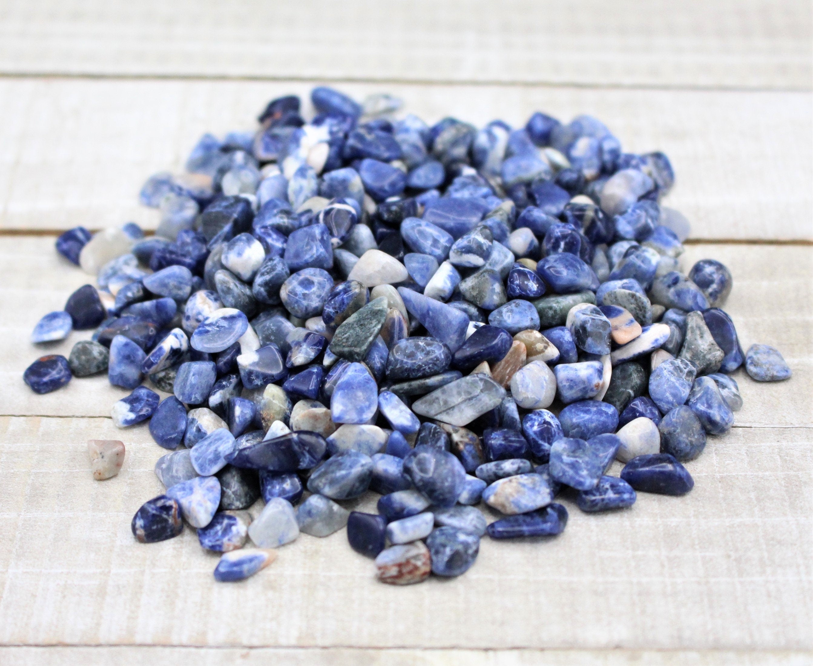 Sodalite Tumbled Crystal Chips