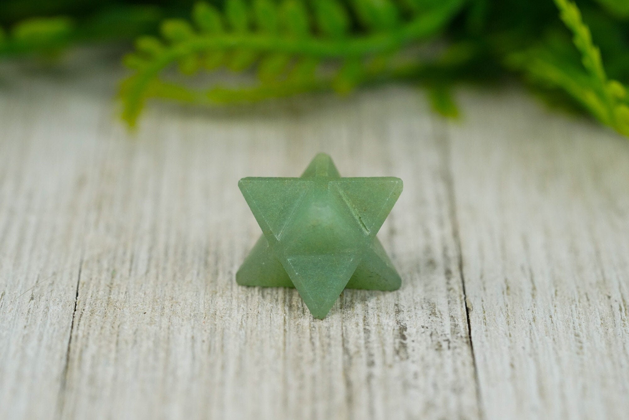 Green Aventurine Crystal Merkaba 20mm