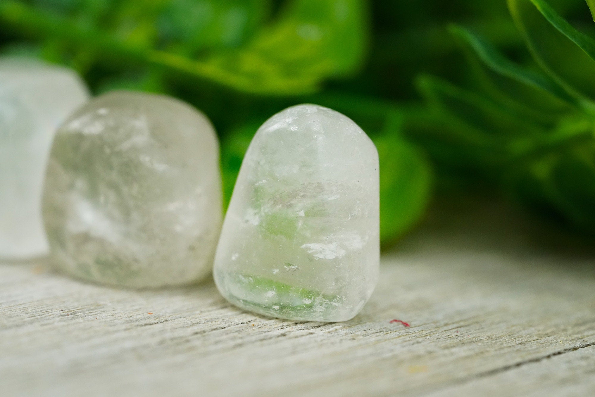 Tumbled Clear Quartz Polished Stone