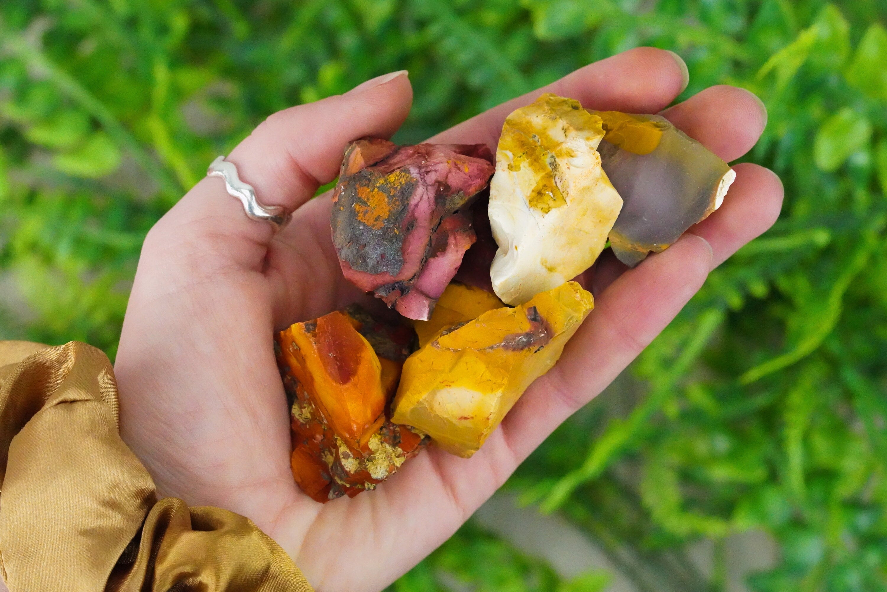 Raw Mookaite Jasper Rough Crystal