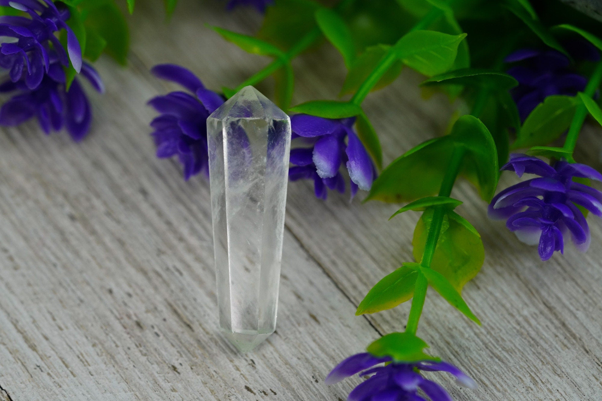 Clear Quartz Double Terminated Crystals