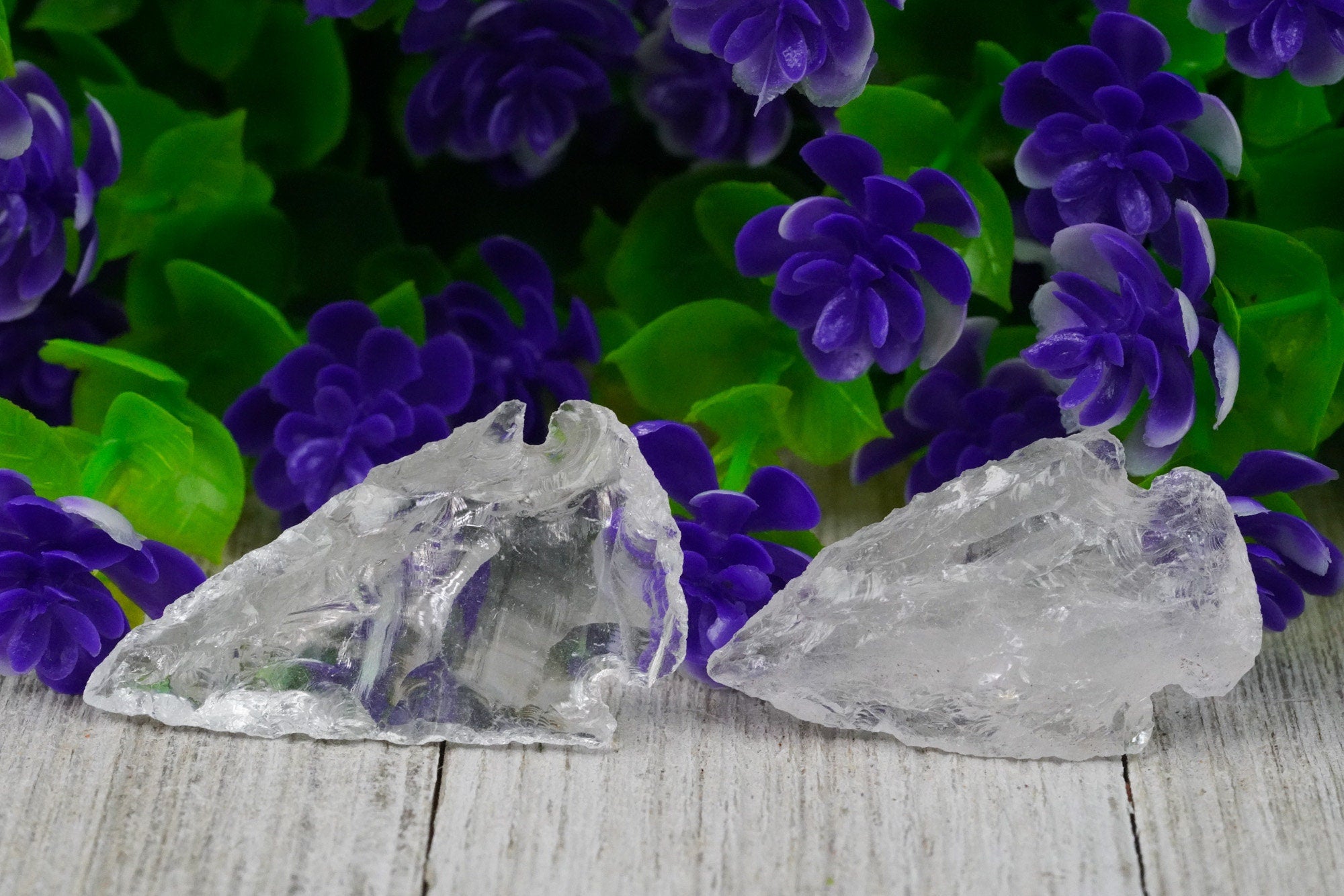 Clear Quartz Crystal Arrowhead