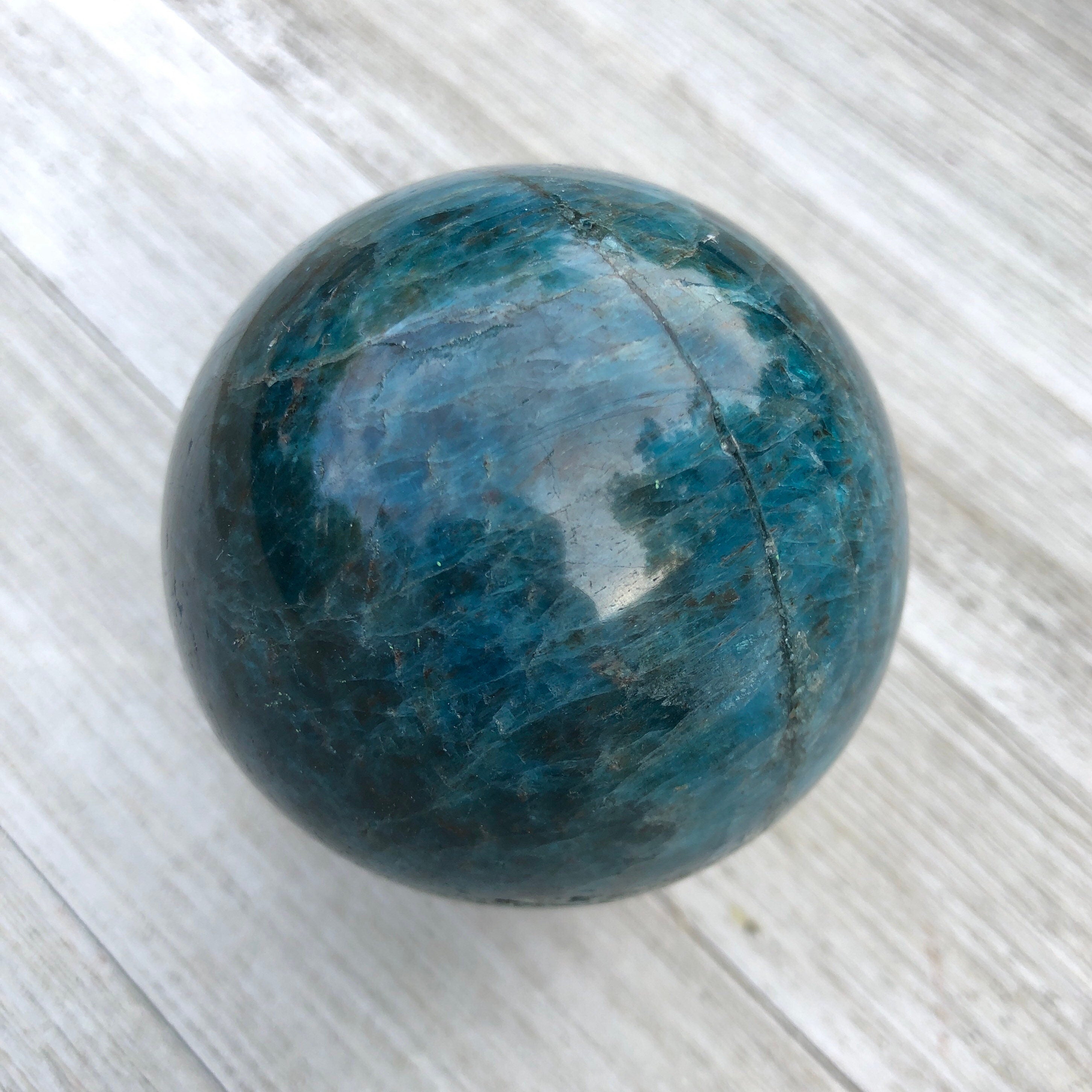 Apatite Stone Crystal Ball 60mm