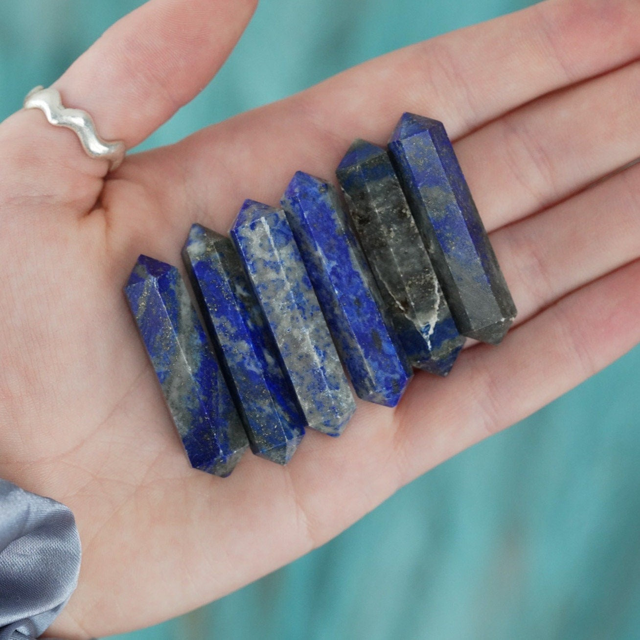 Lapis Lazuli Double Terminated Crystals