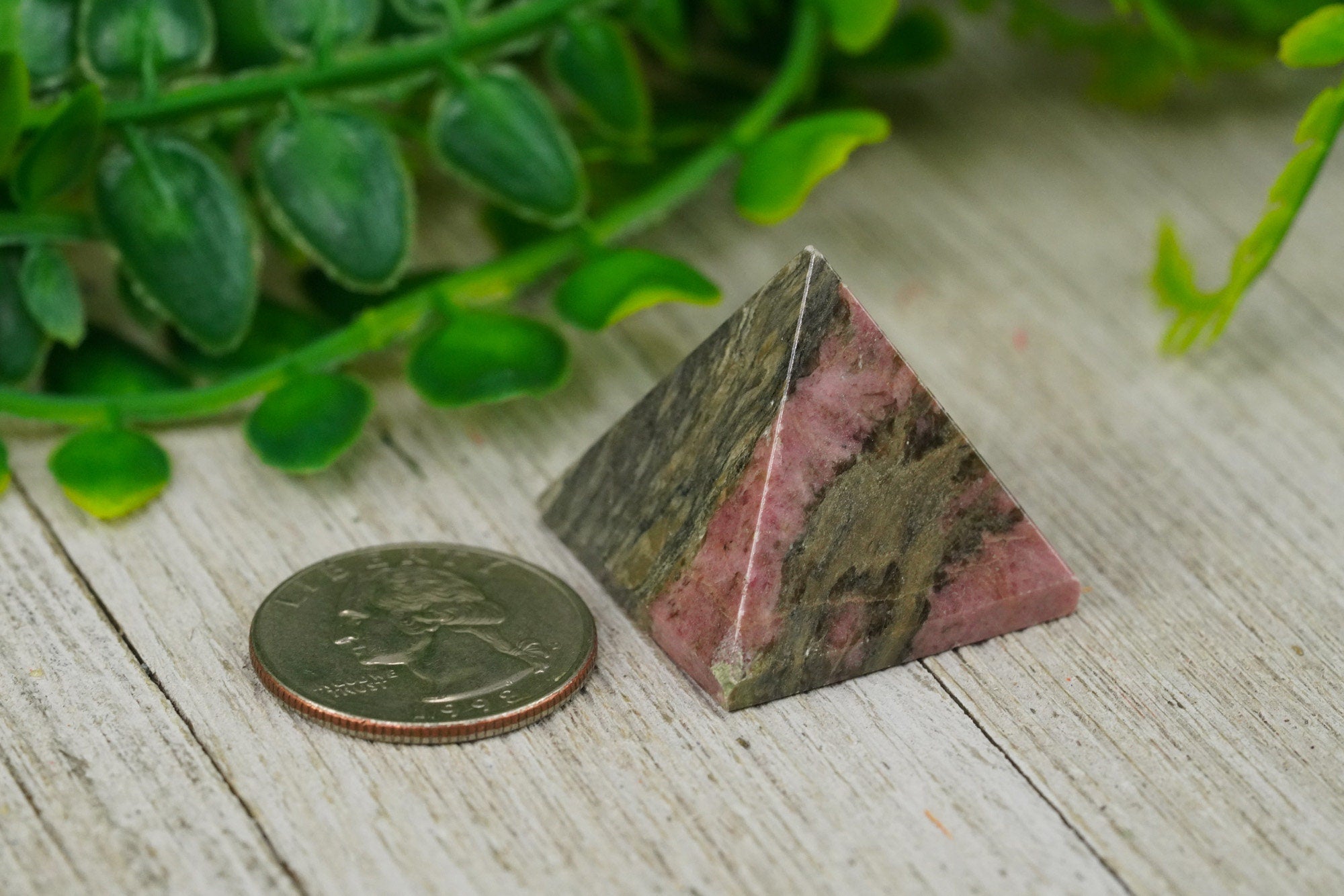 Rhodonite Crystal Pyramid