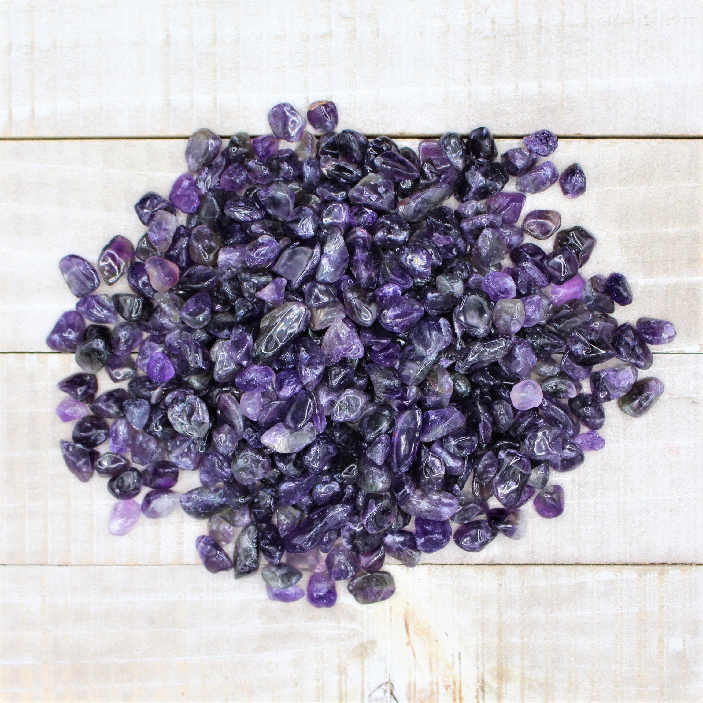 Amethyst Tumbled Crystal Chips