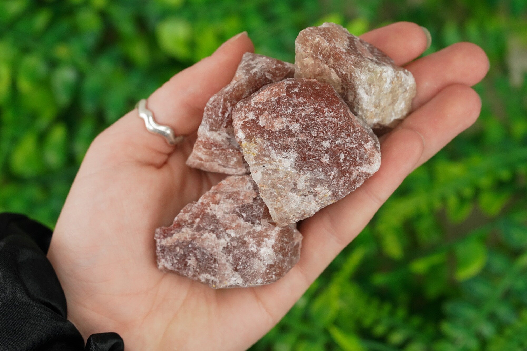 Raw Strawberry Quartz Rough Crystal