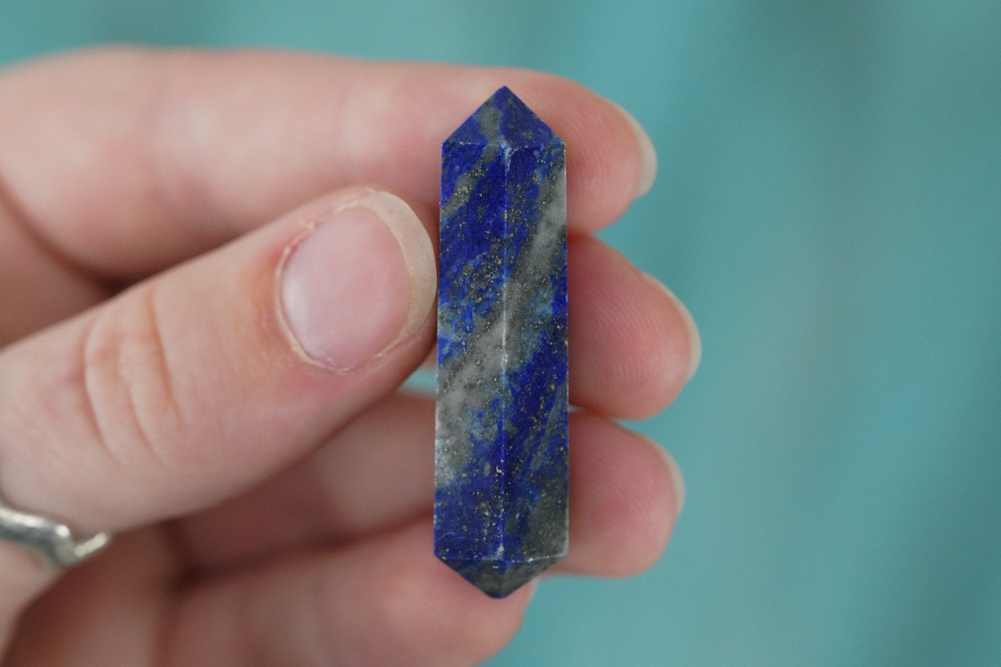 Lapis Lazuli Double Terminated Crystals