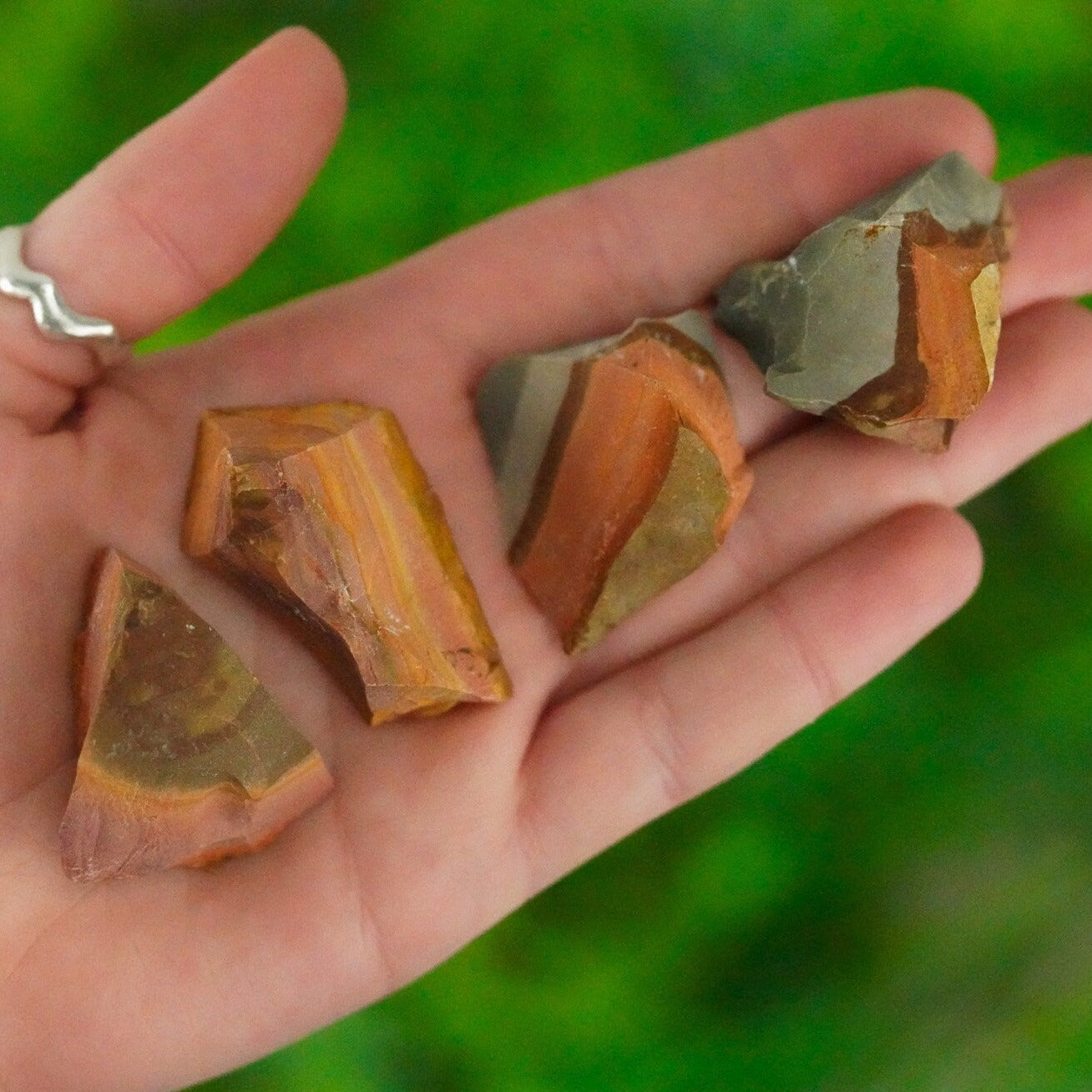 Raw Polychrome Jasper Rough Crystal (Desert Jasper)