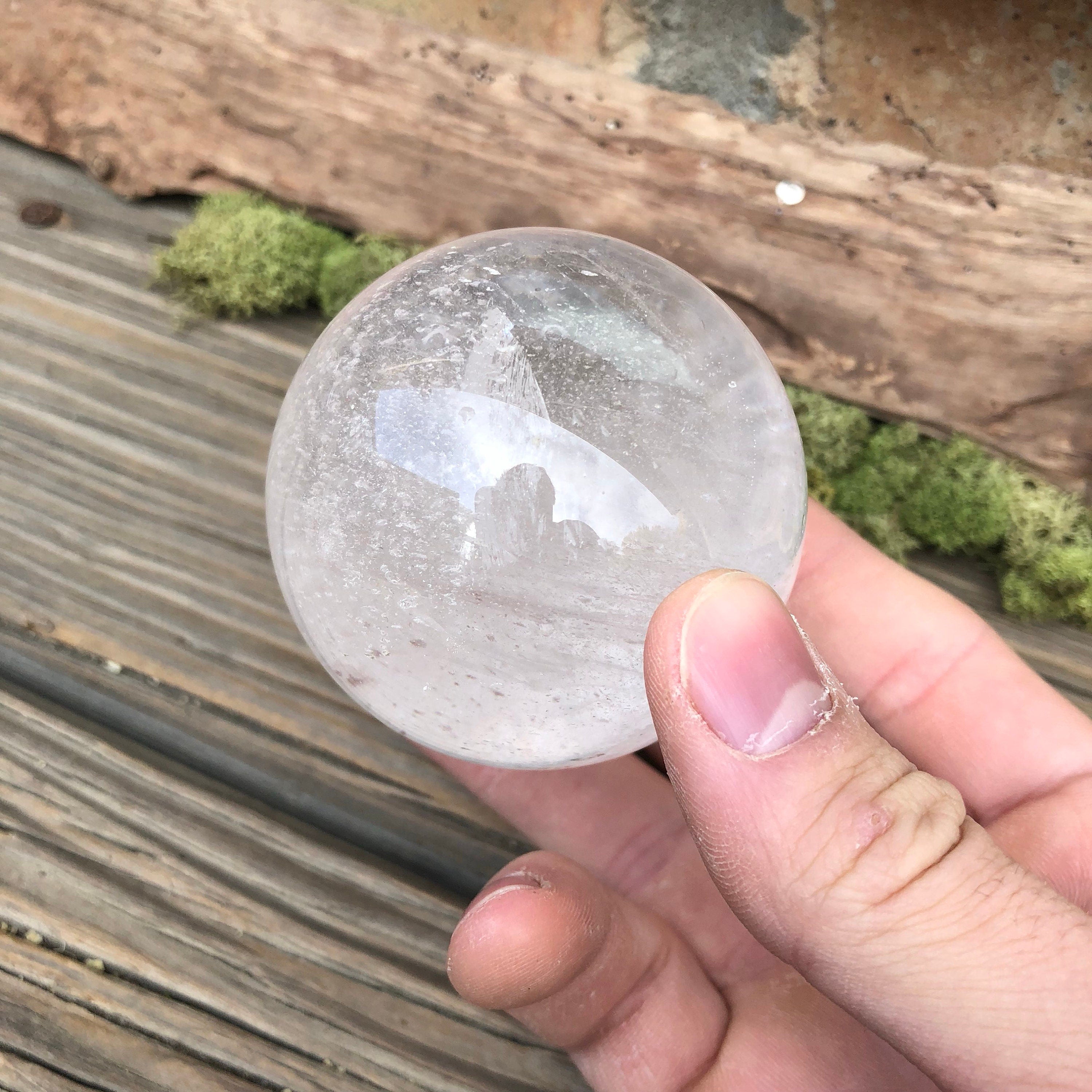 Clear Quartz Crystal Ball 60mm