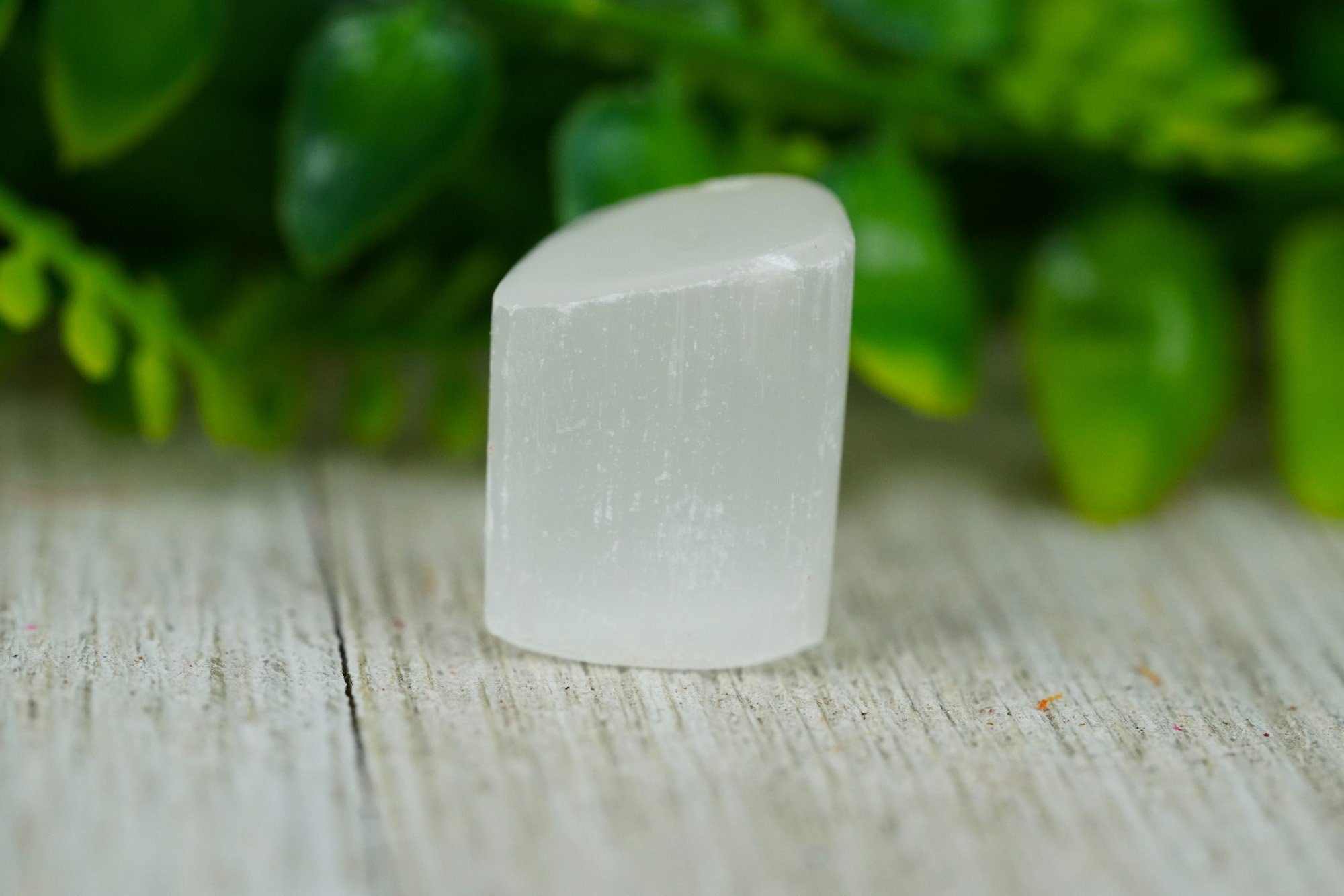 Tumbled Selenite Polished Stone