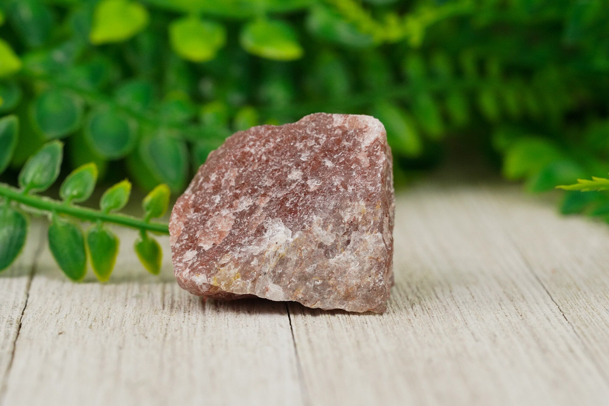 Raw Strawberry Quartz Rough Crystal