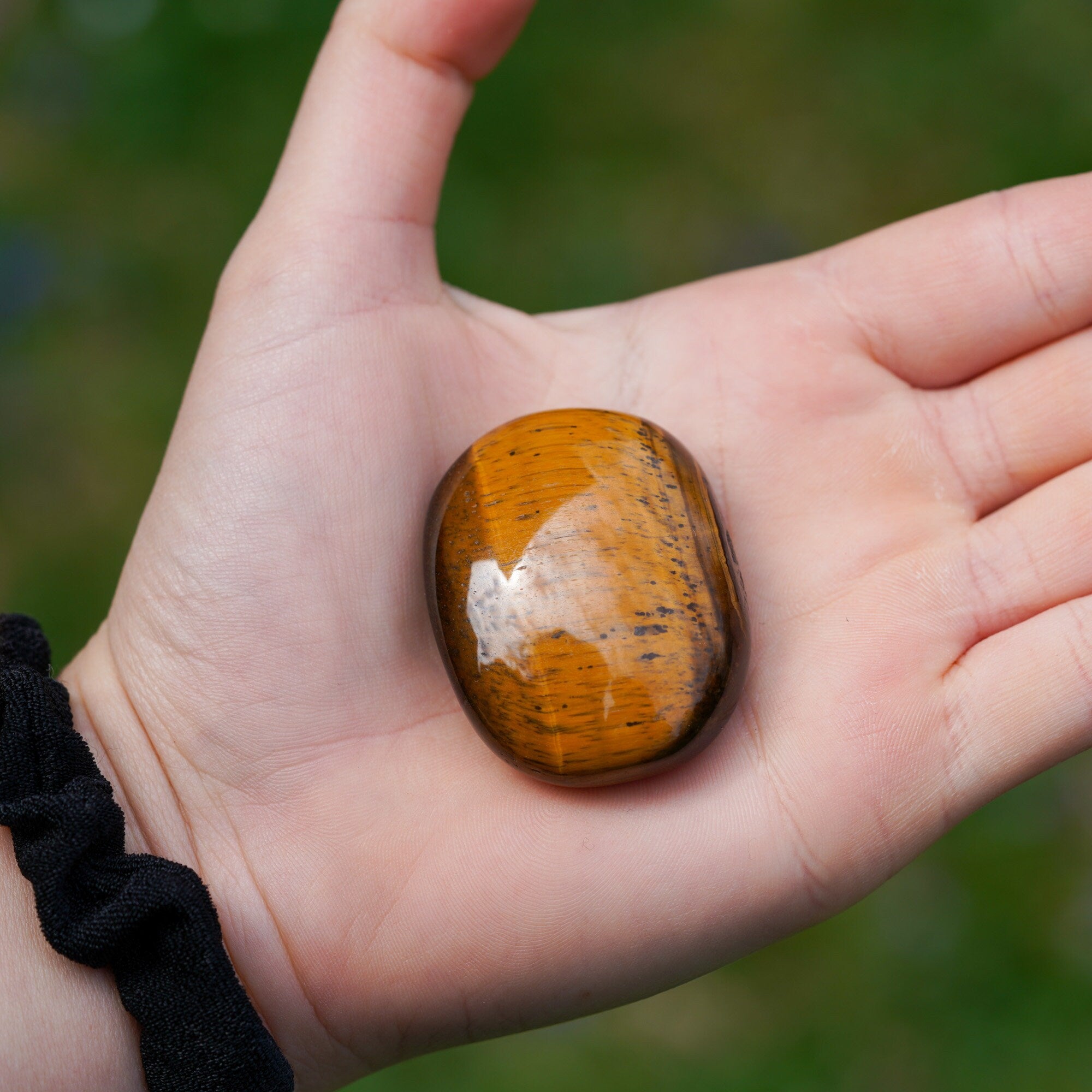 Tigers Eye Pocket Stone